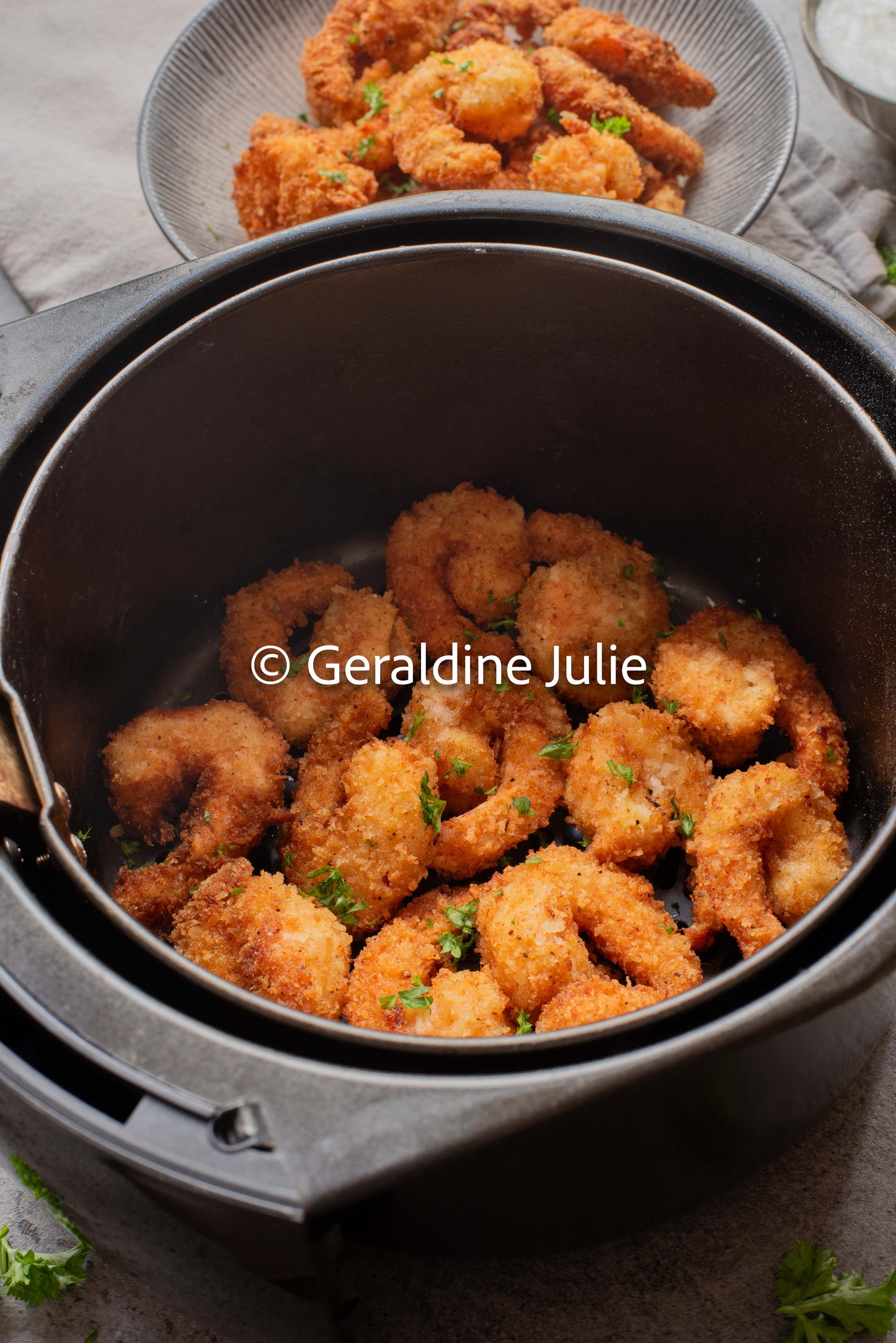 Exclusive Air Fryer Popcorn Shrimp
