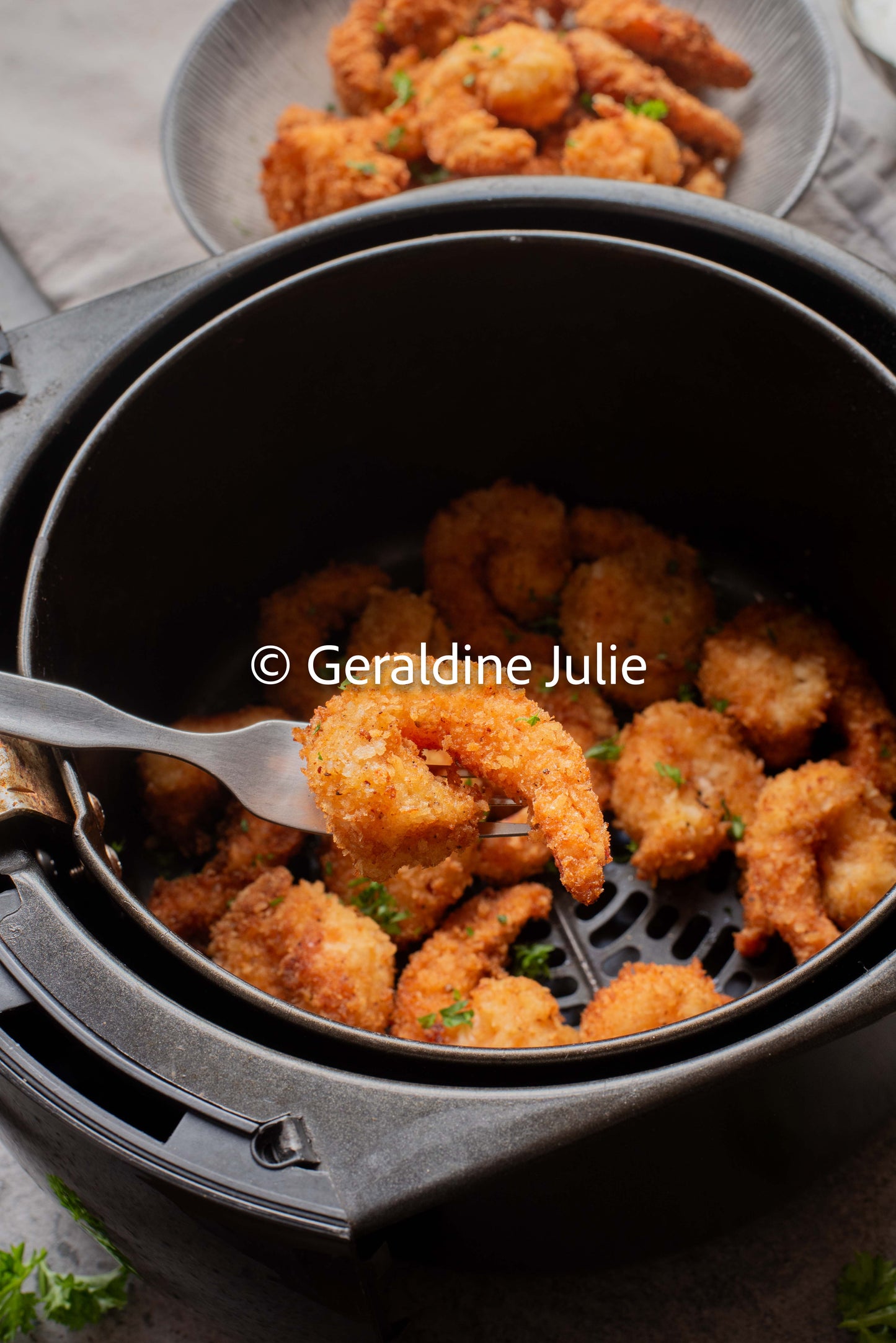 Exclusive Air Fryer Popcorn Shrimp