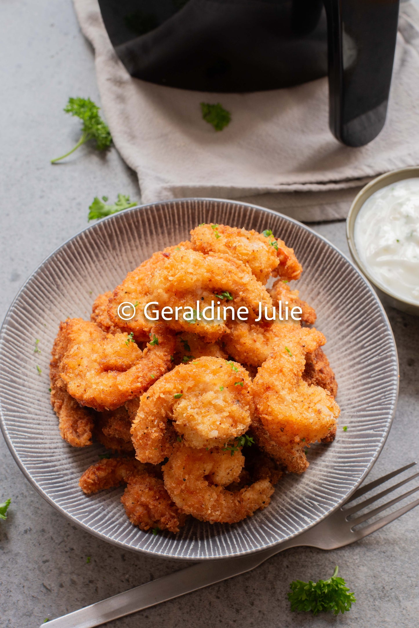 Exclusive Air Fryer Popcorn Shrimp
