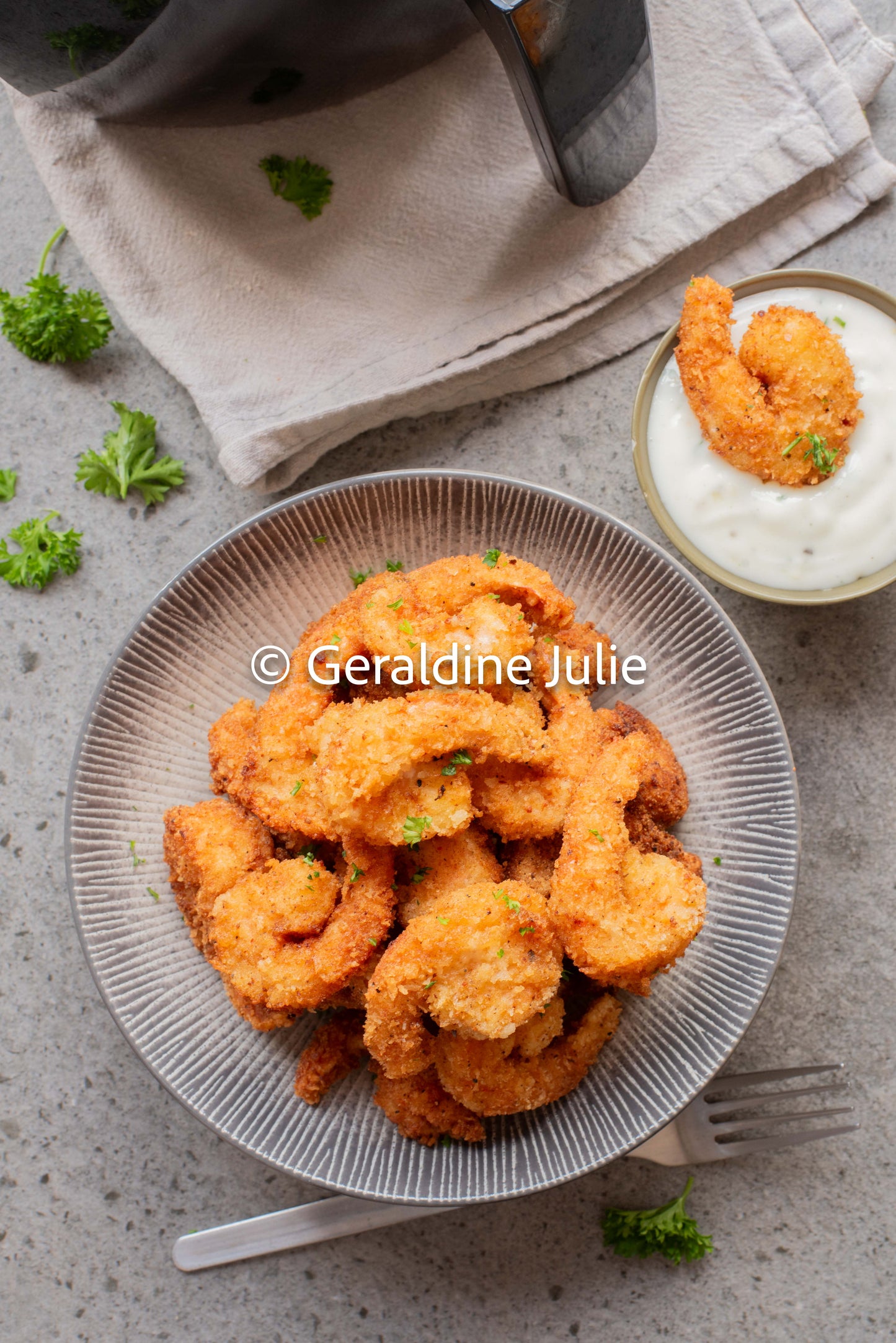 Exclusive Air Fryer Popcorn Shrimp