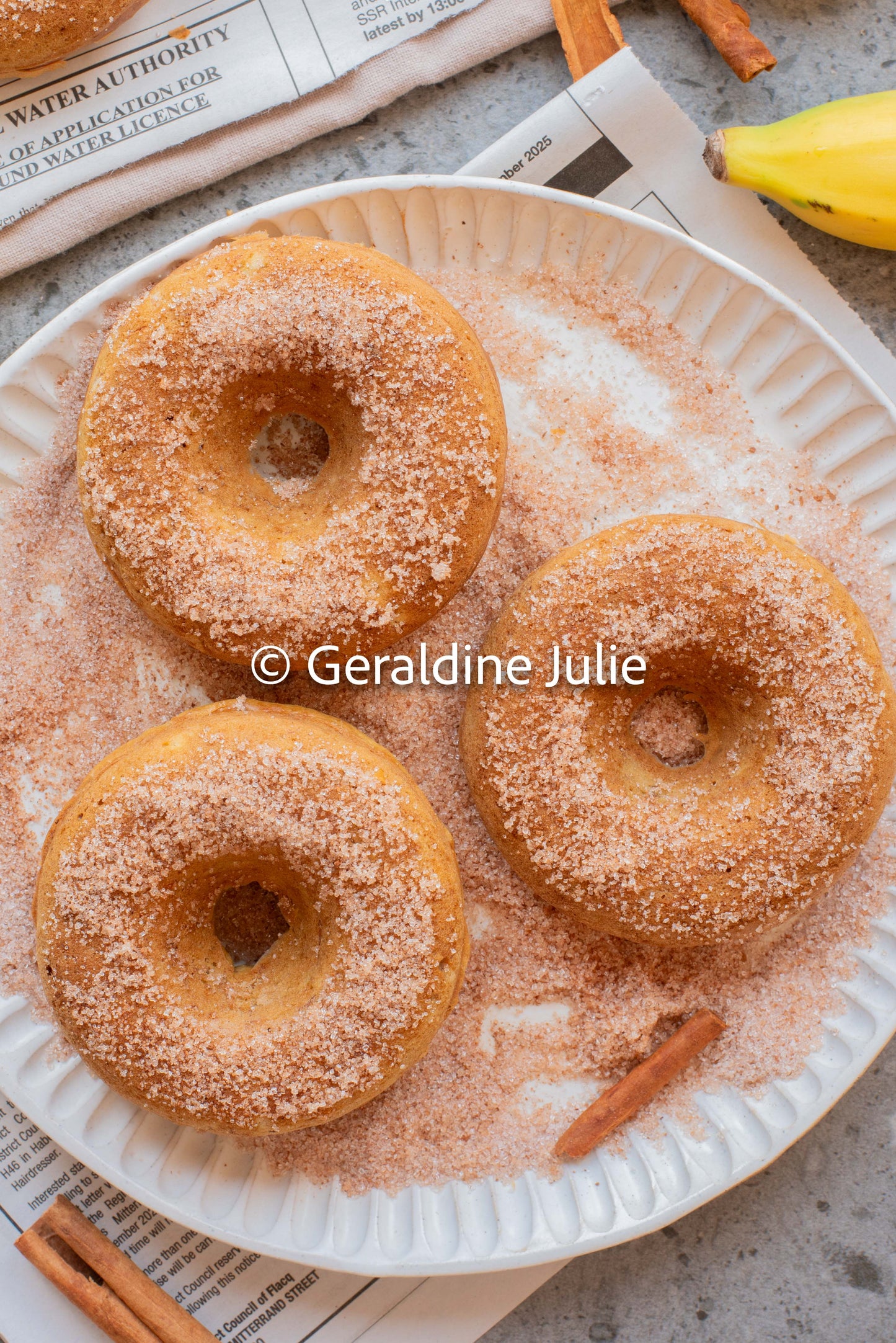 Exclusive Banana Donuts