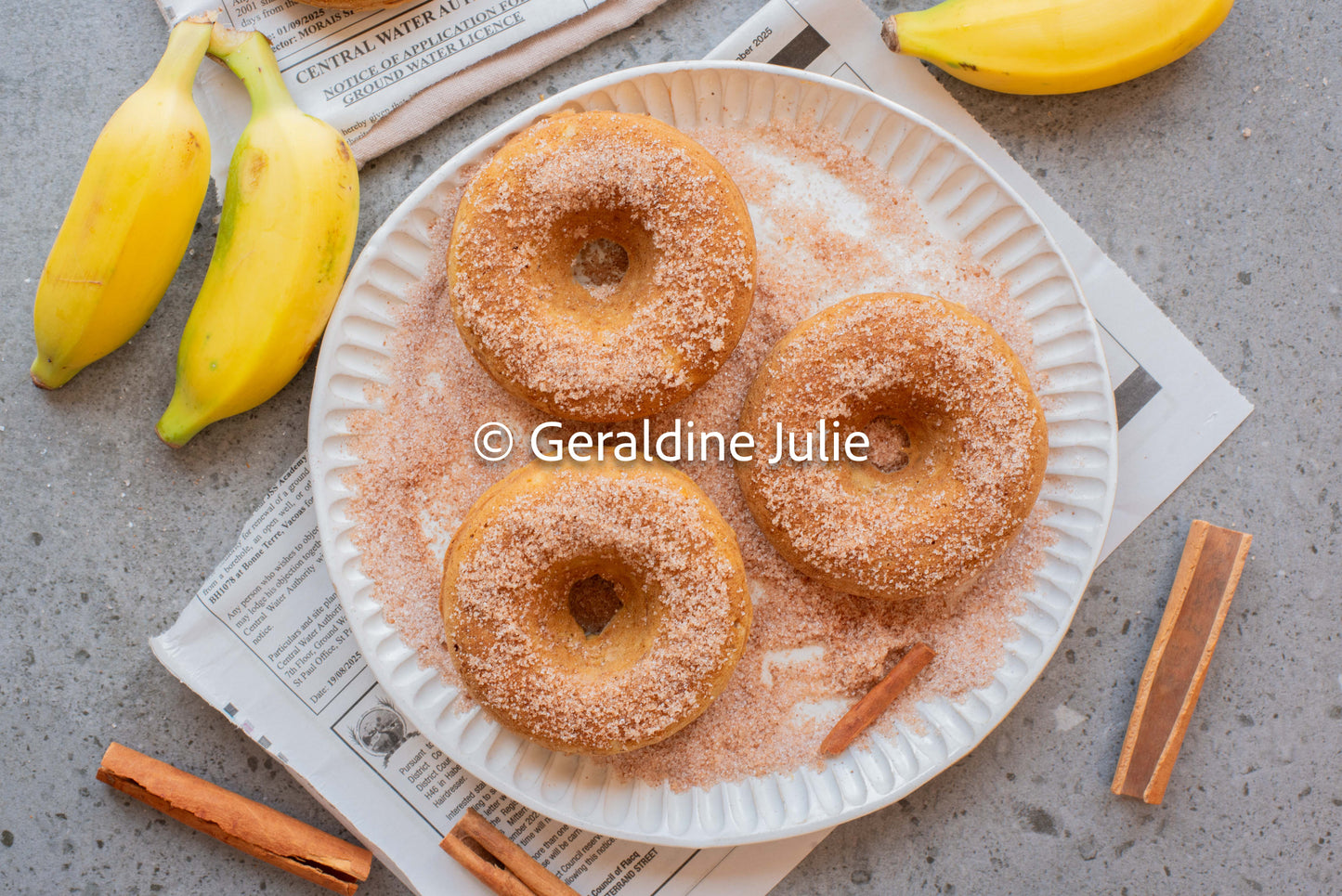 Exclusive Banana Donuts