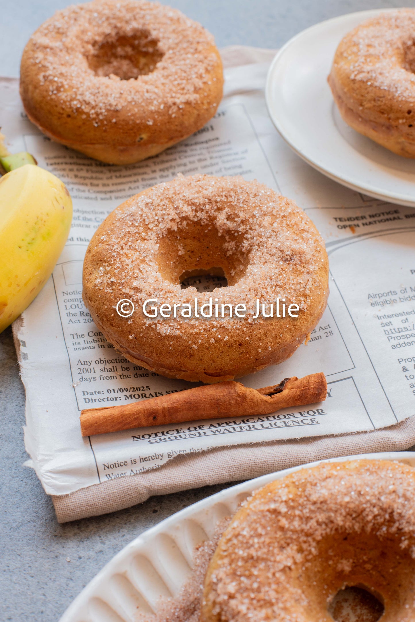 Exclusive Banana Donuts
