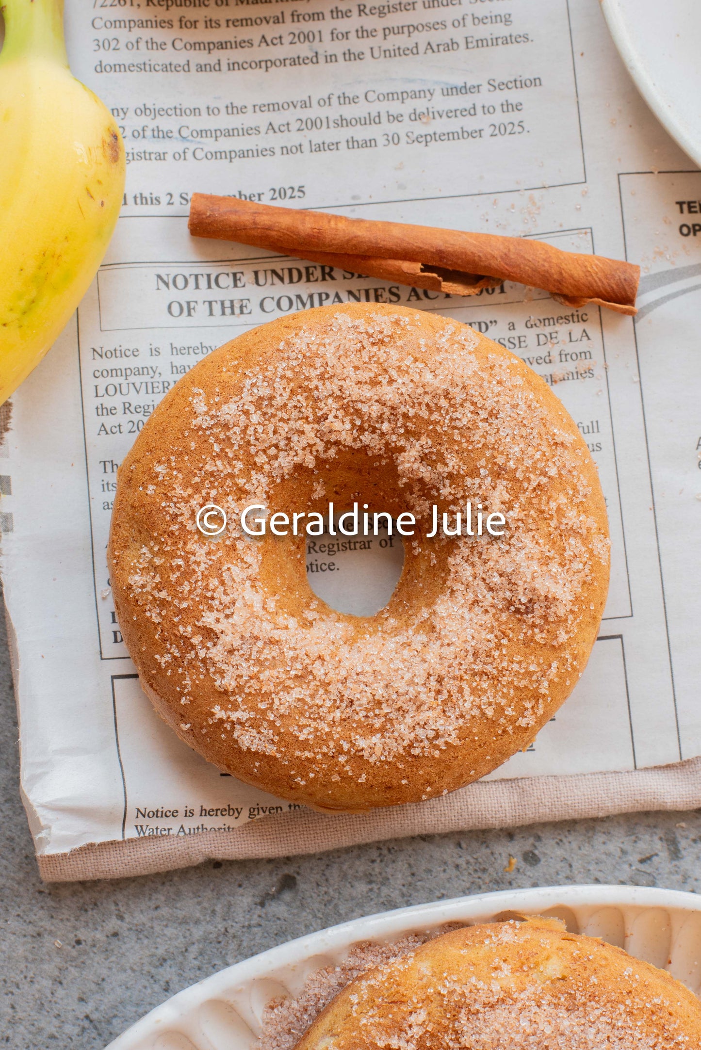 Exclusive Banana Donuts
