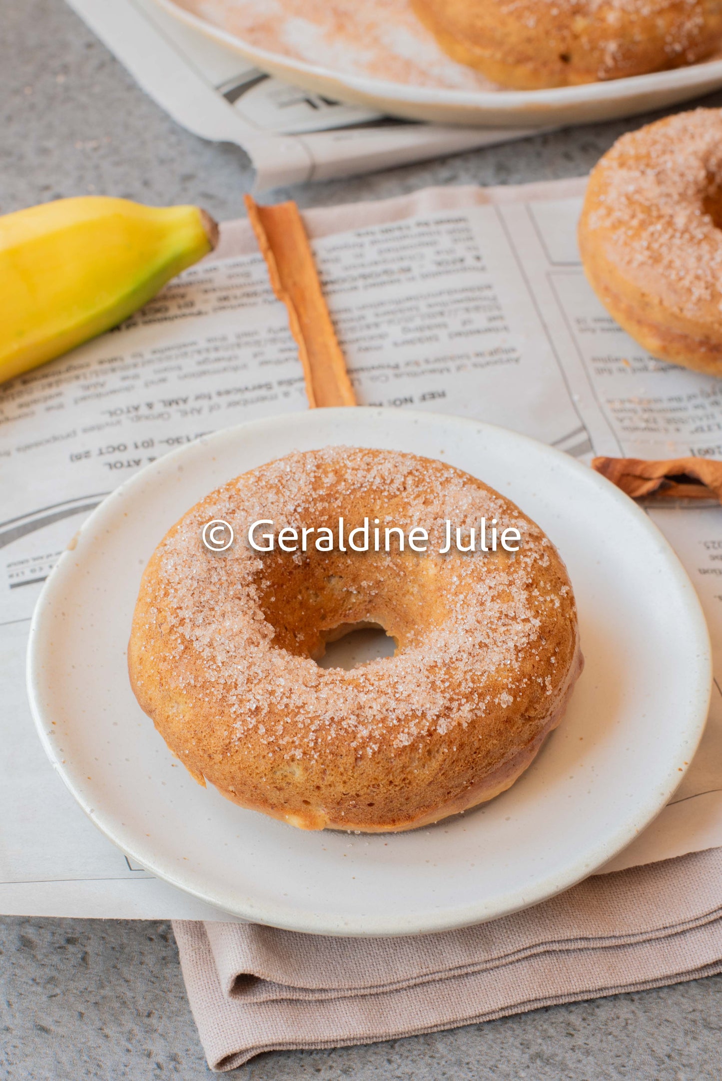 Exclusive Banana Donuts