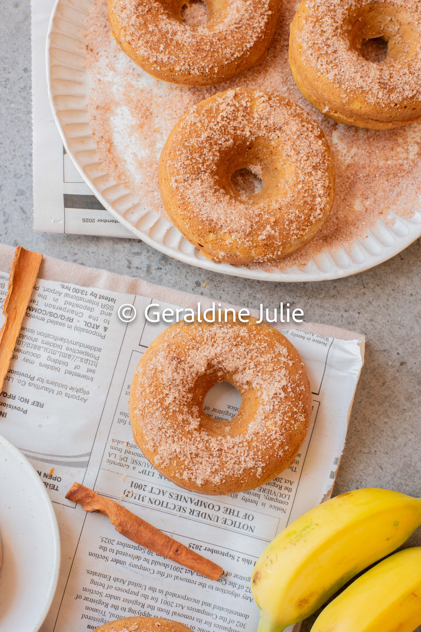 Exclusive Banana Donuts