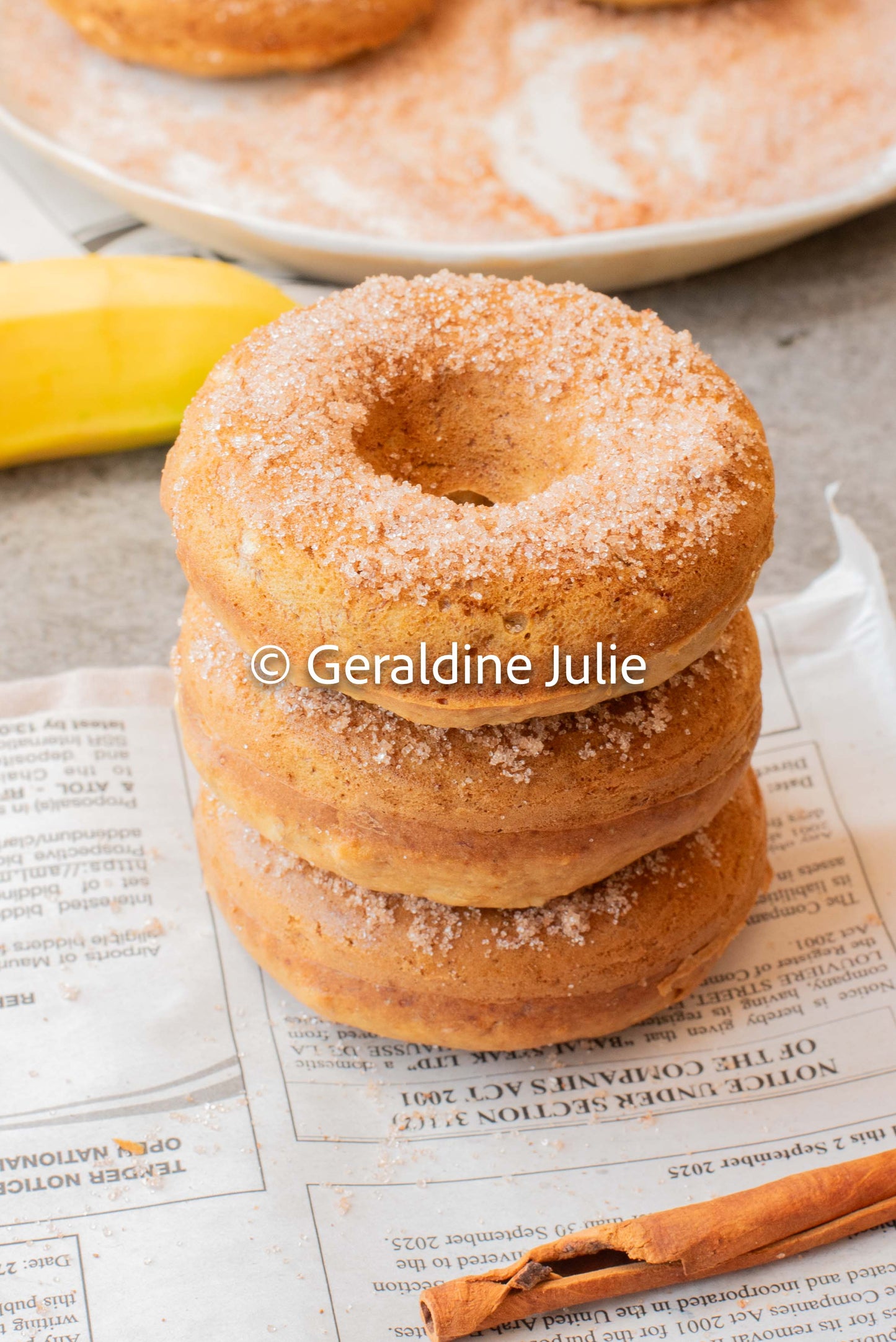 Exclusive Banana Donuts