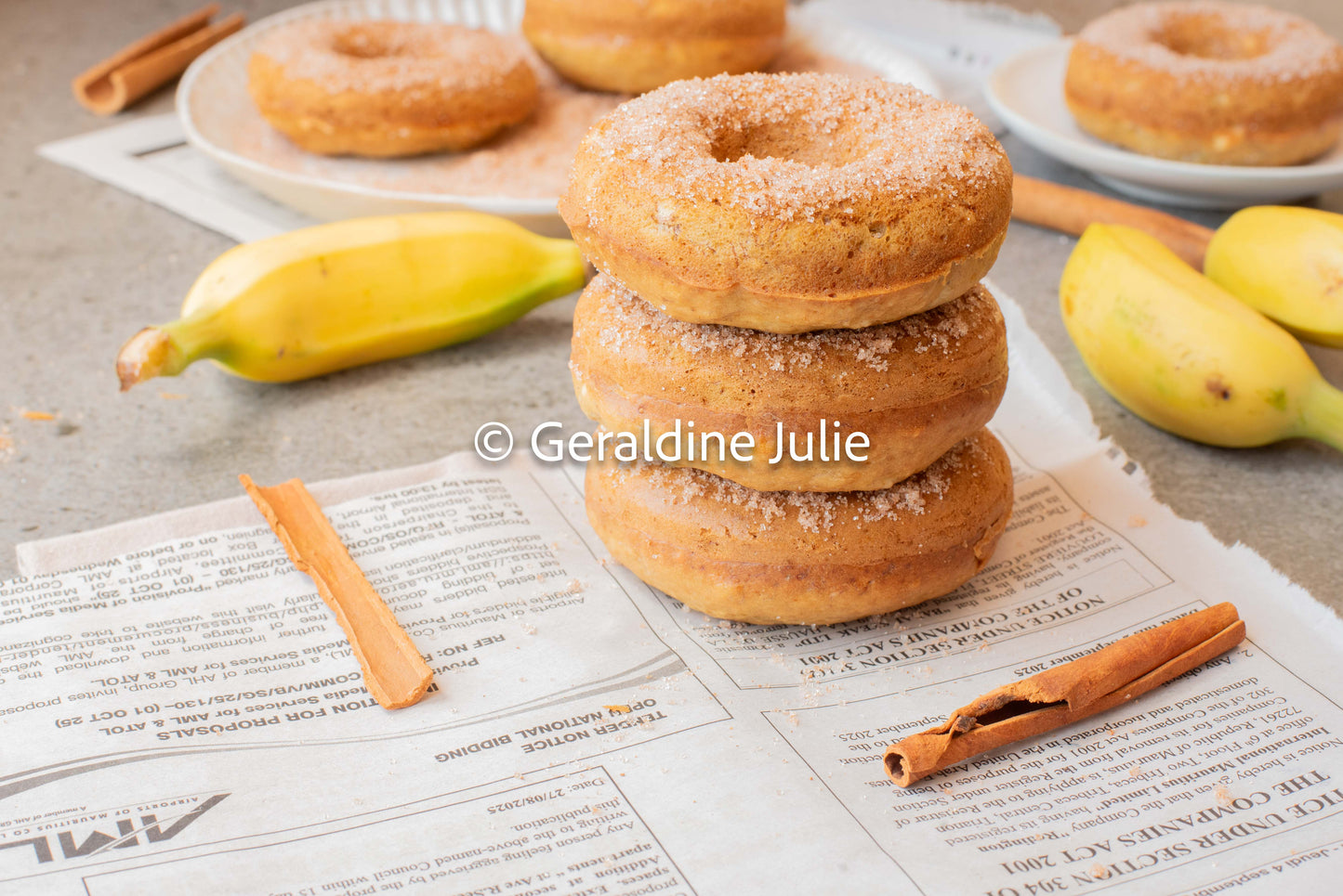 Exclusive Banana Donuts