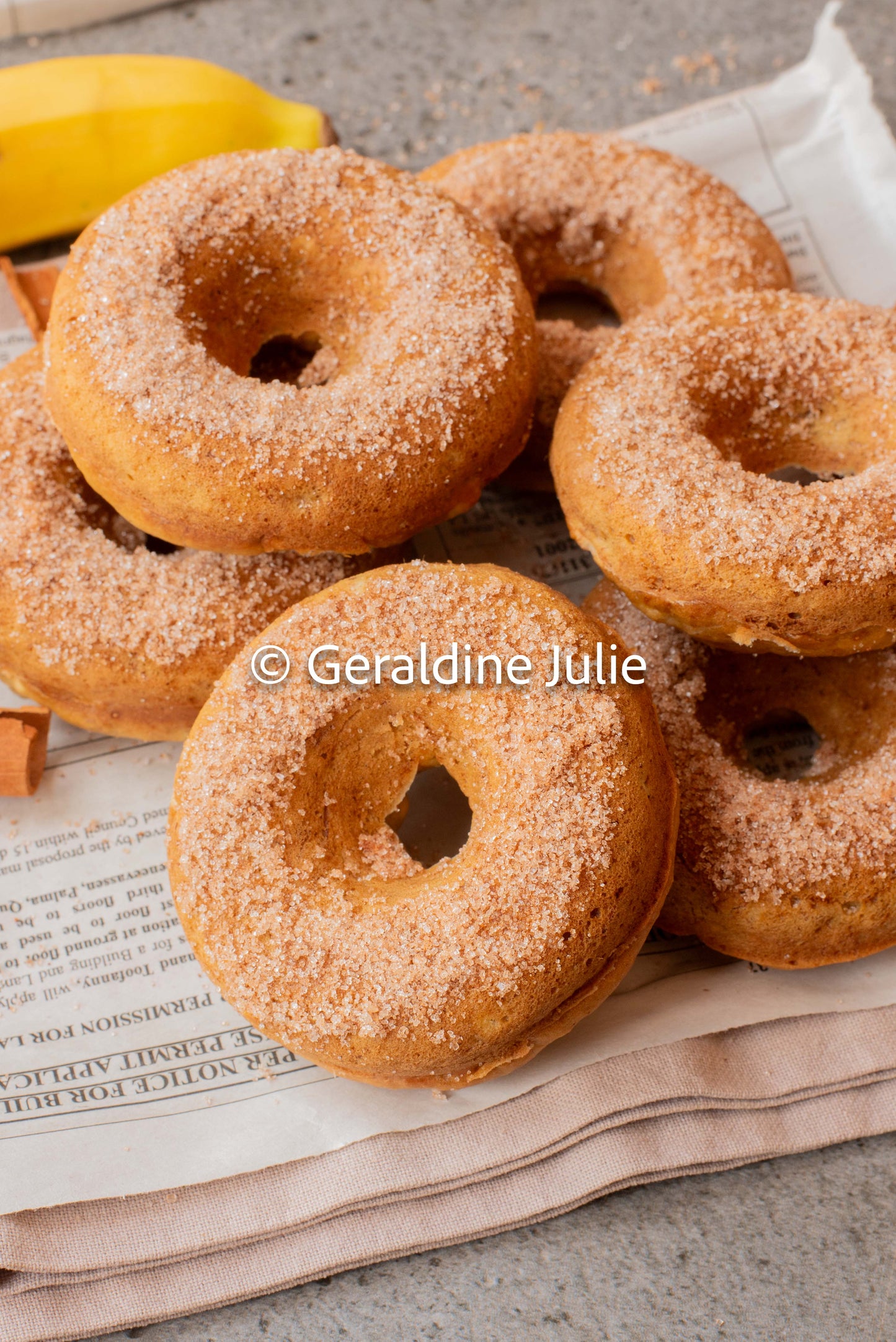 Exclusive Banana Donuts