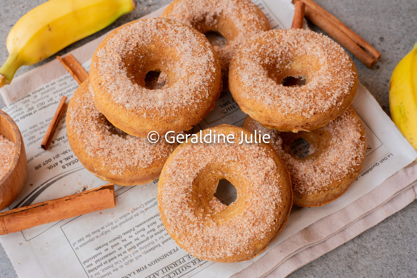 Exclusive Banana Donuts