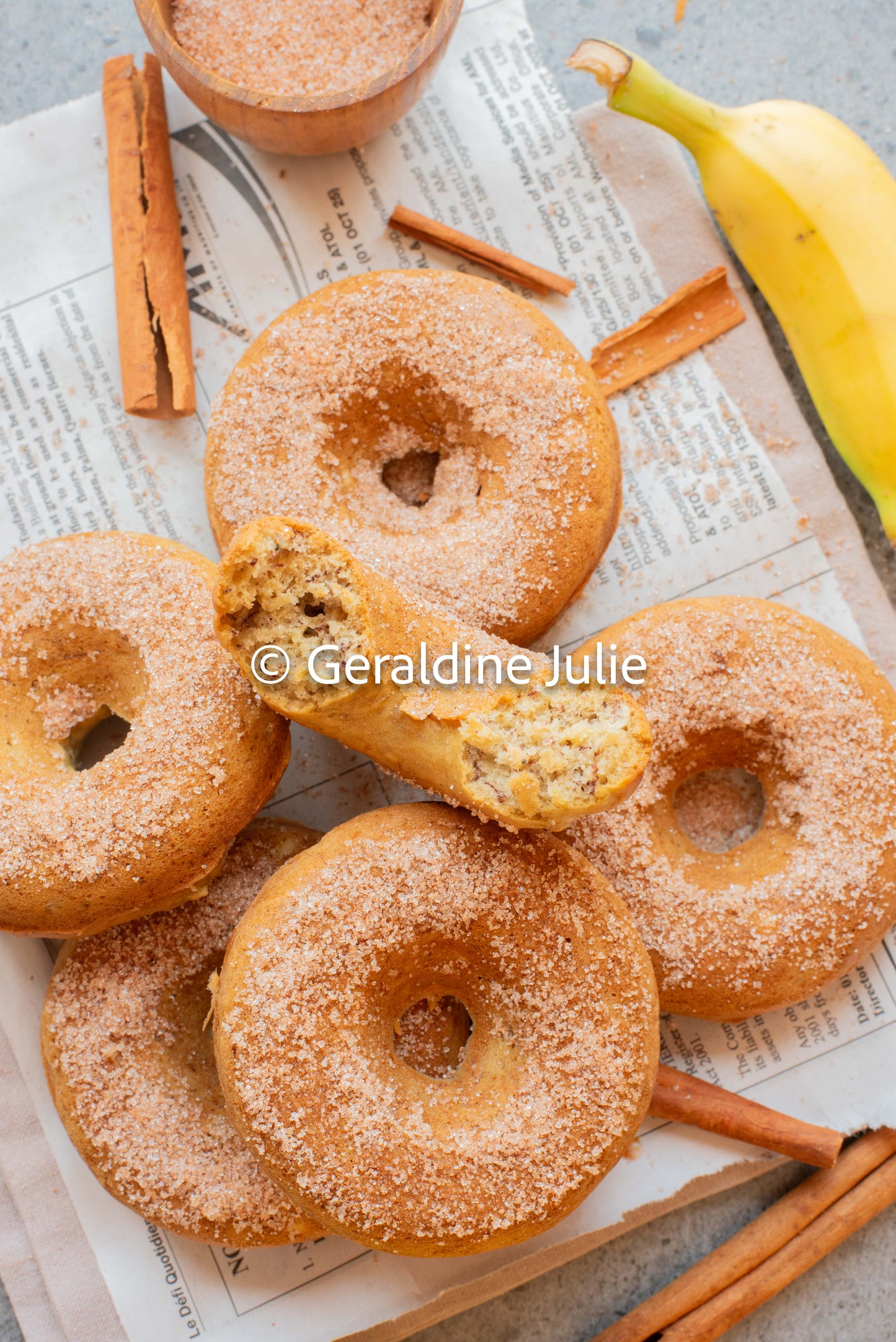Exclusive Banana Donuts