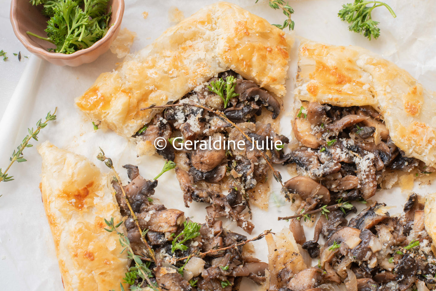 Exclusive Easy Mushroom Galette