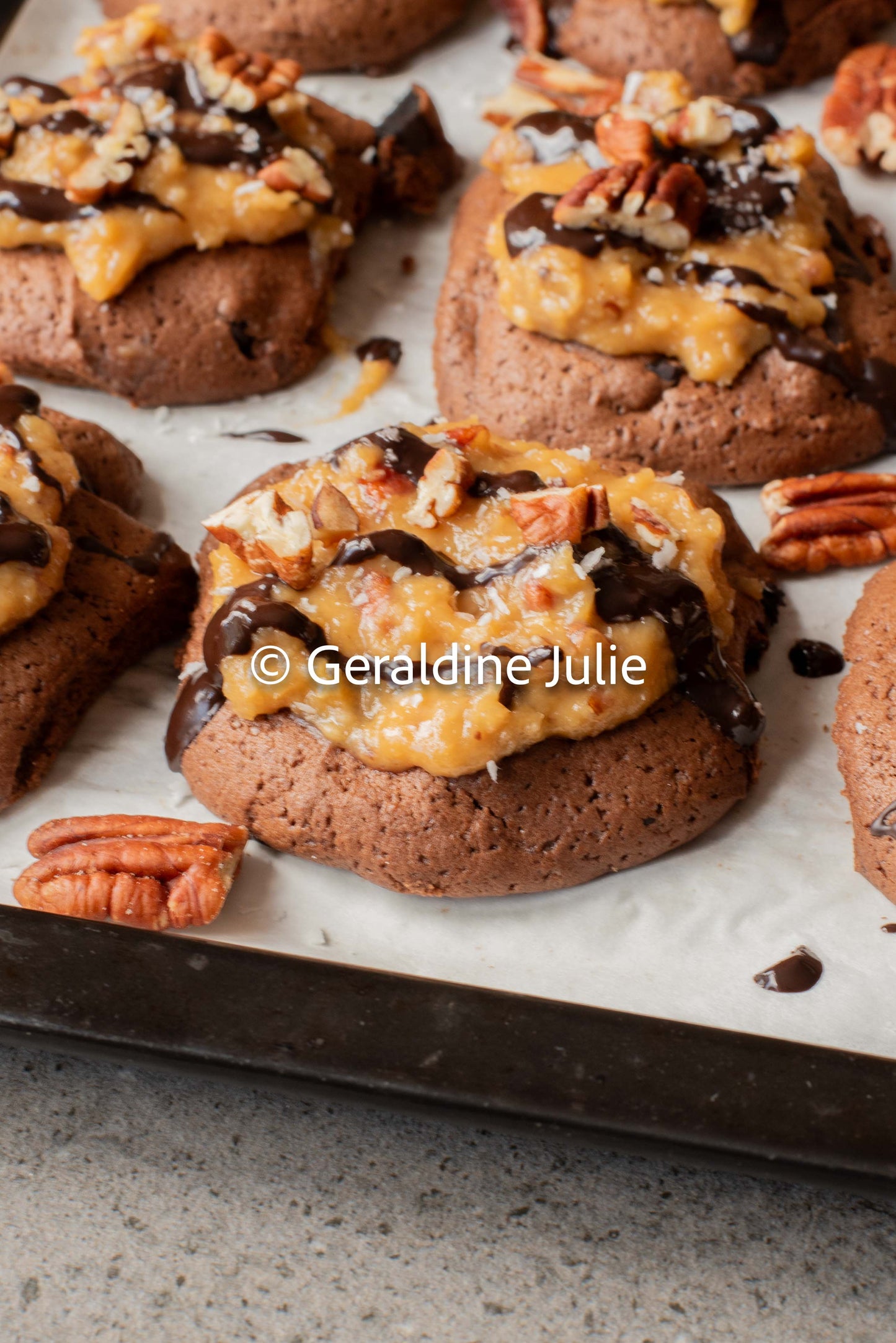Exclusive German Chocolate Cookies