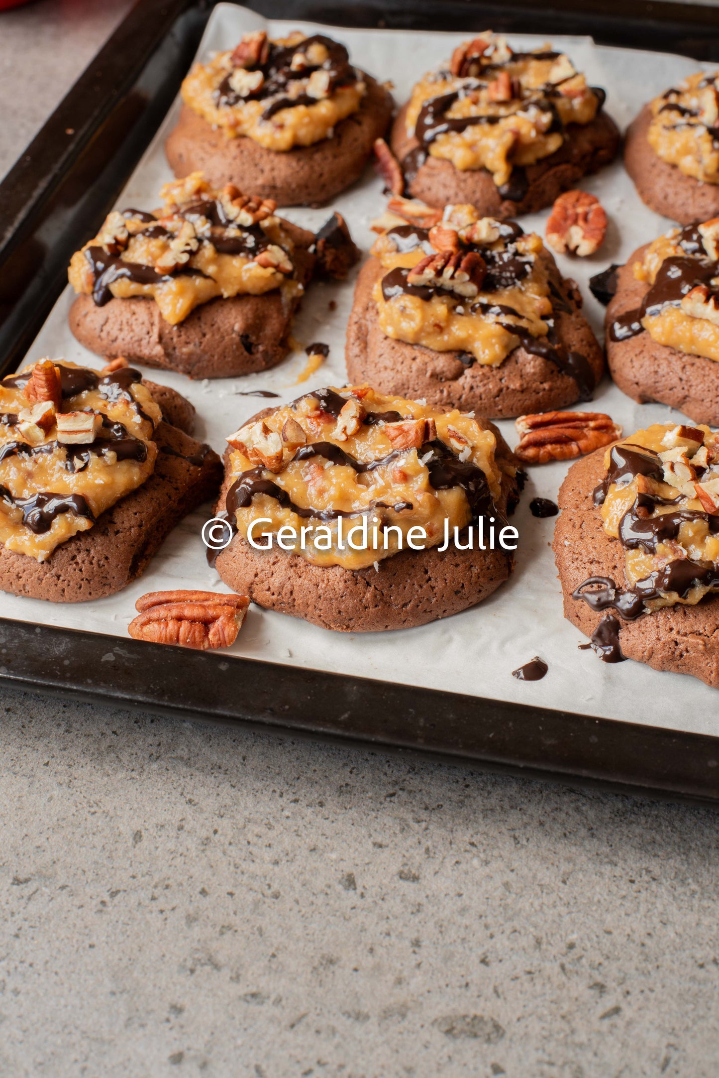 Exclusive German Chocolate Cookies