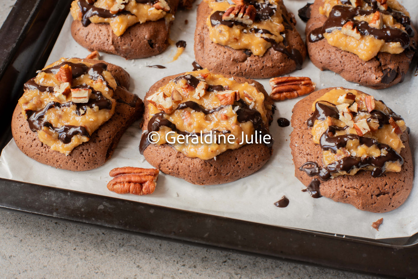 Exclusive German Chocolate Cookies
