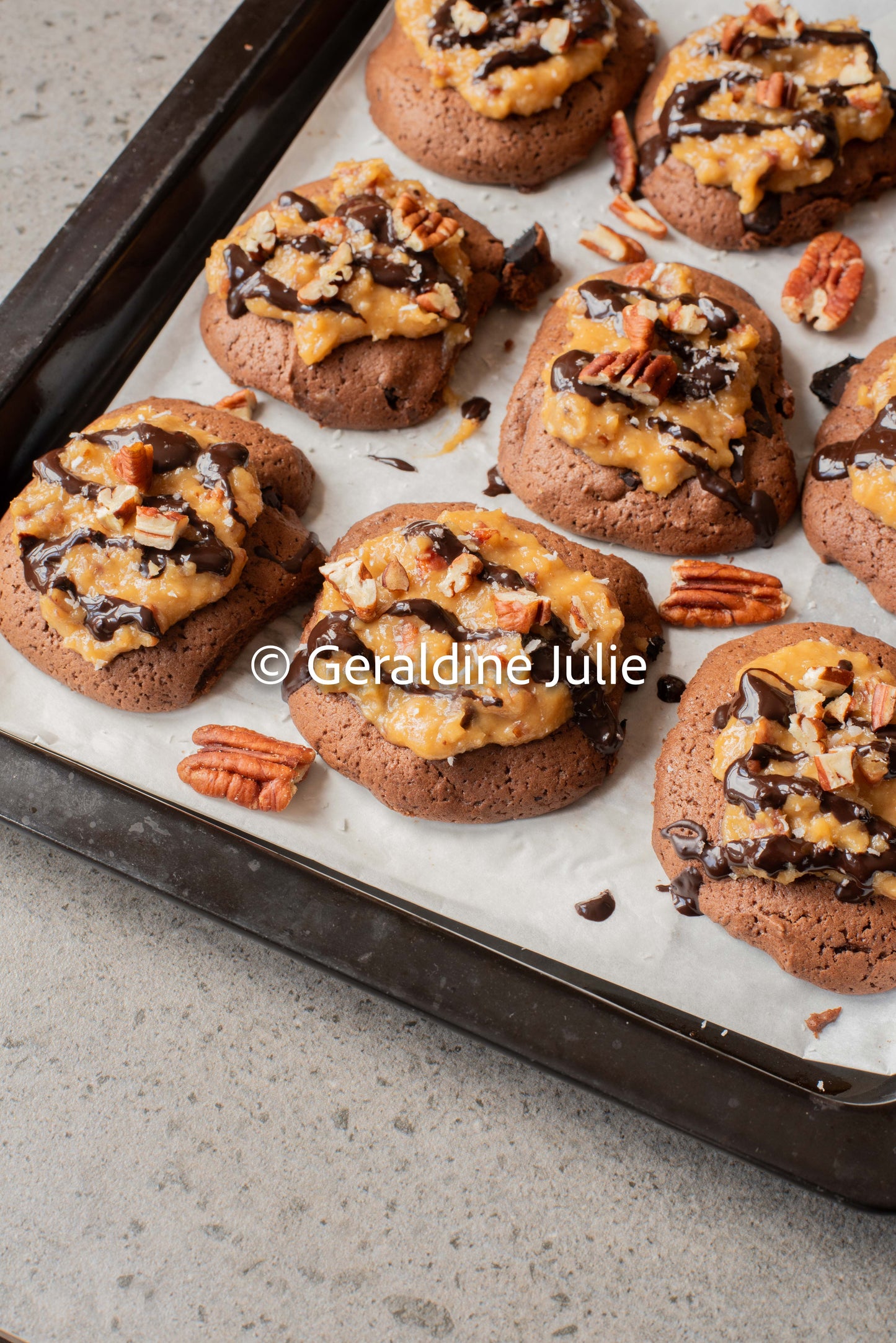 Exclusive German Chocolate Cookies