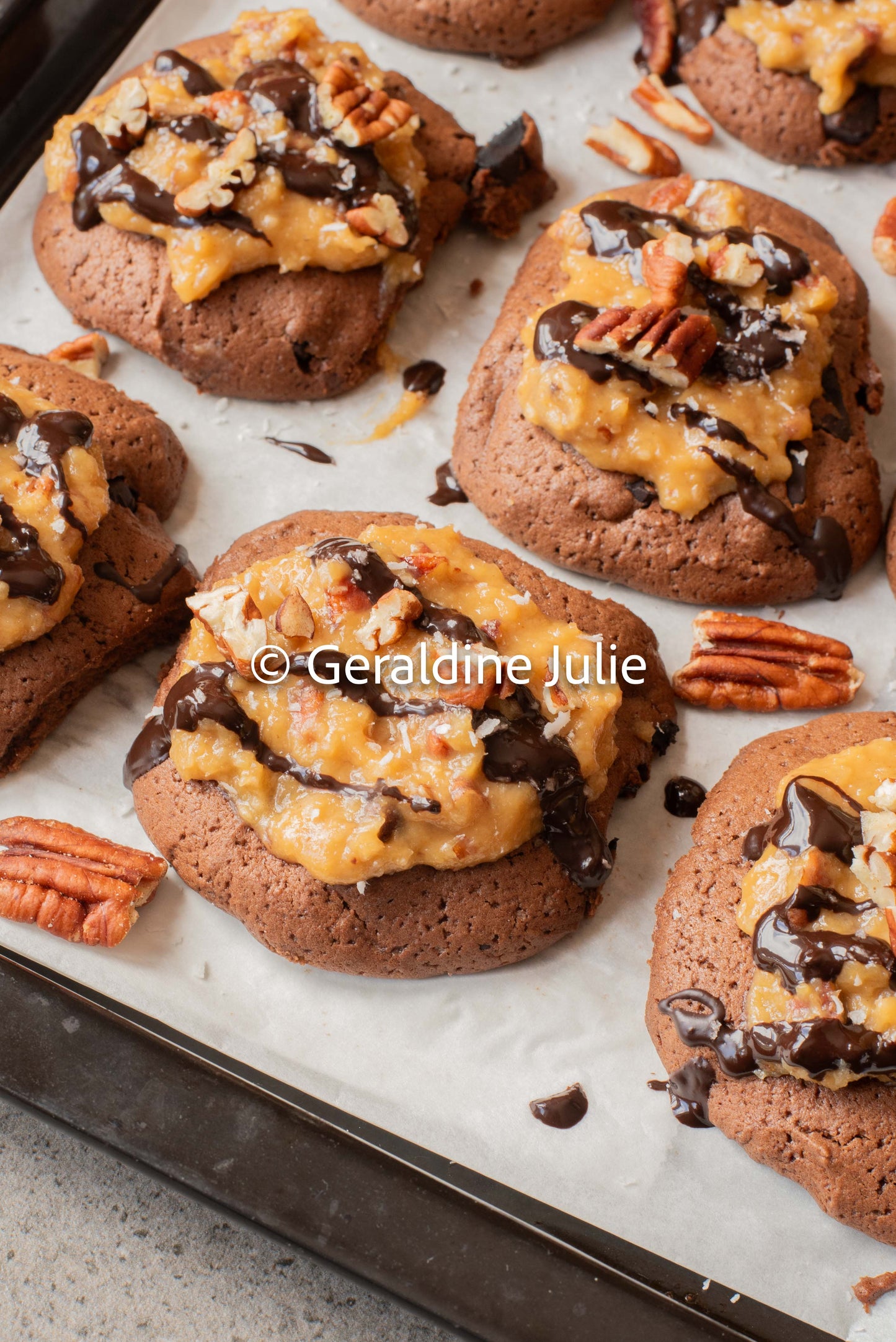 Exclusive German Chocolate Cookies