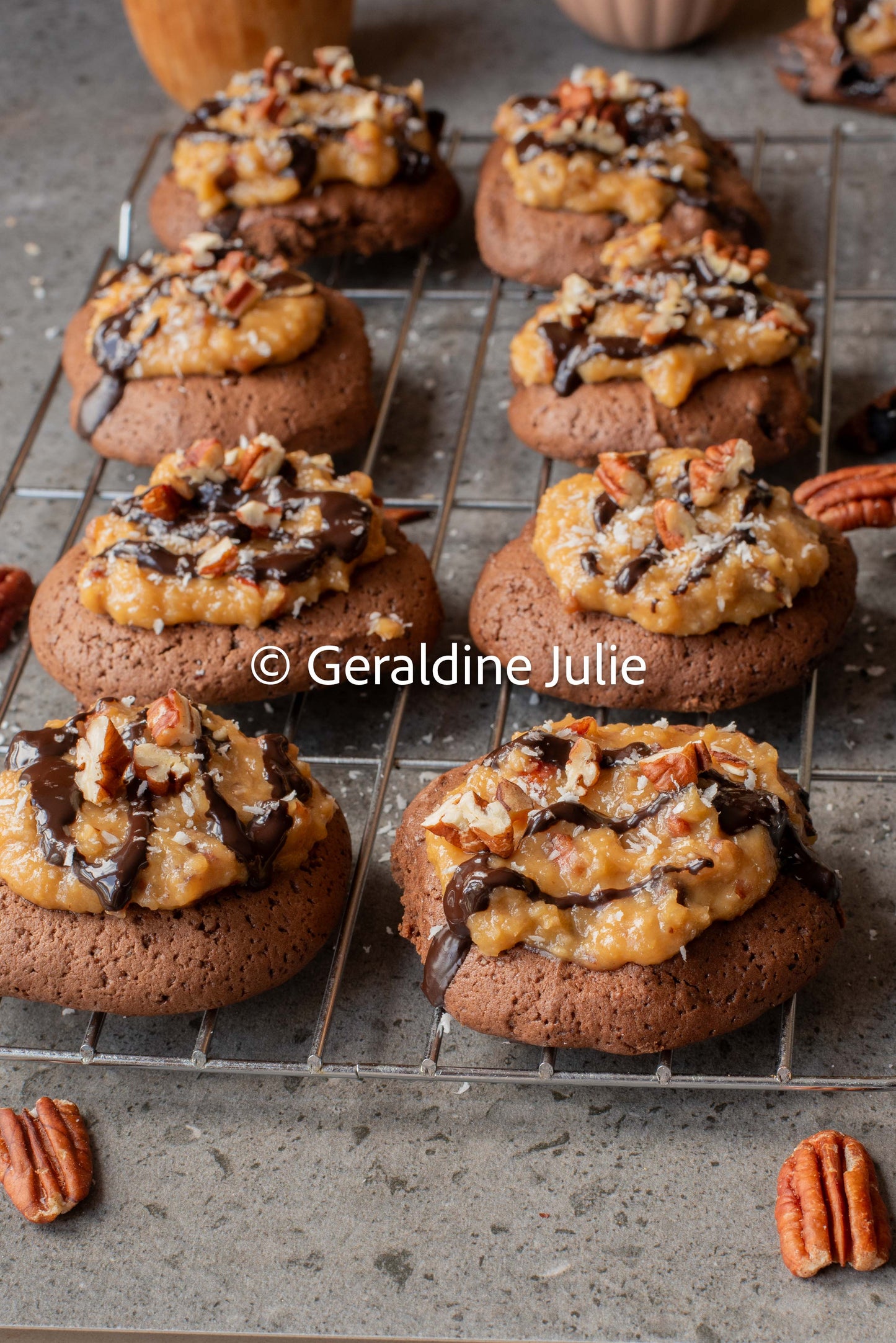 Exclusive German Chocolate Cookies