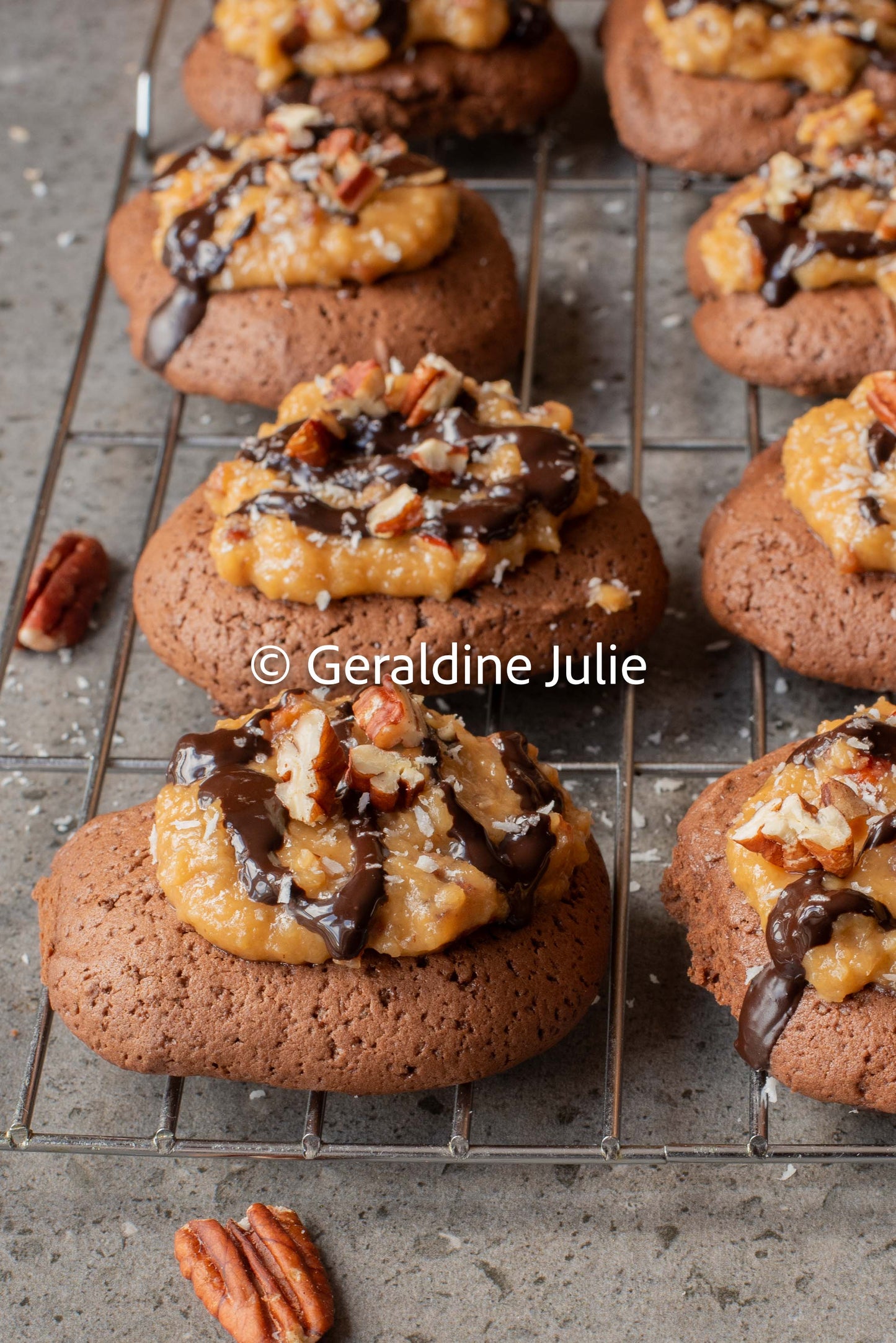 Exclusive German Chocolate Cookies