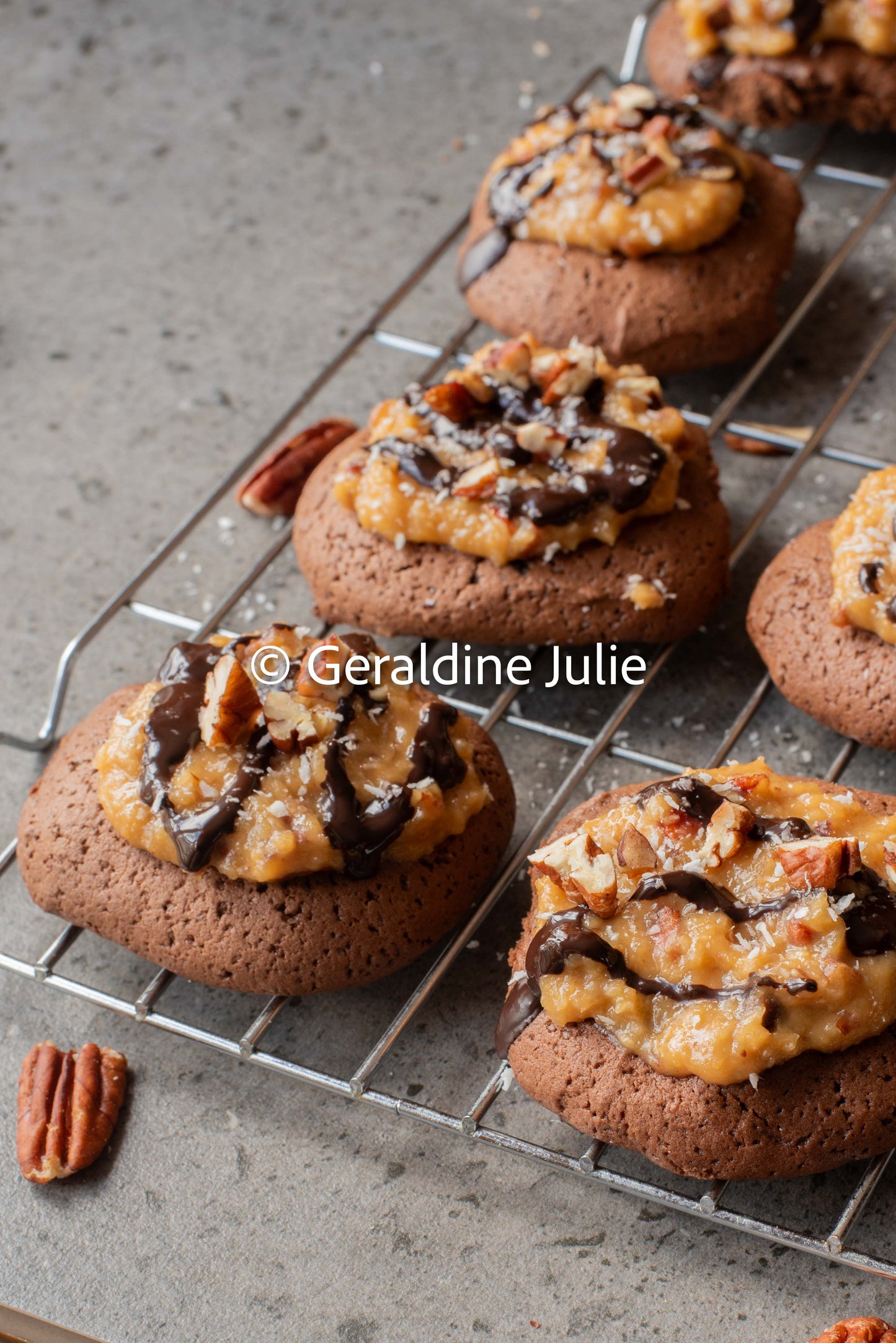 Exclusive German Chocolate Cookies