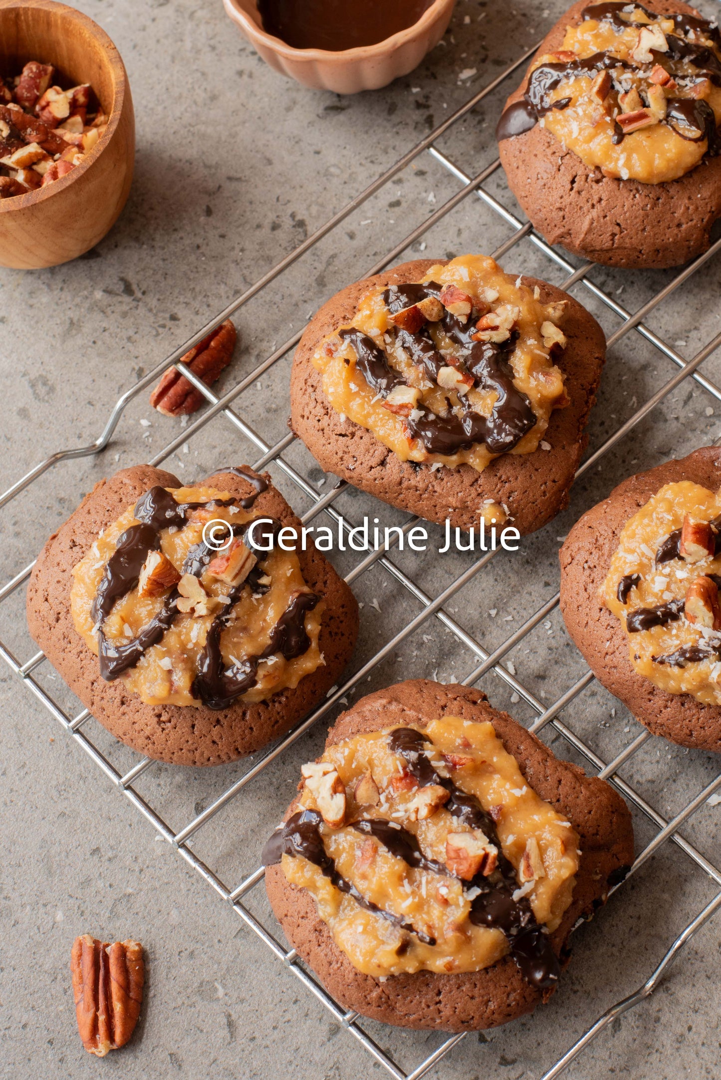 Exclusive German Chocolate Cookies