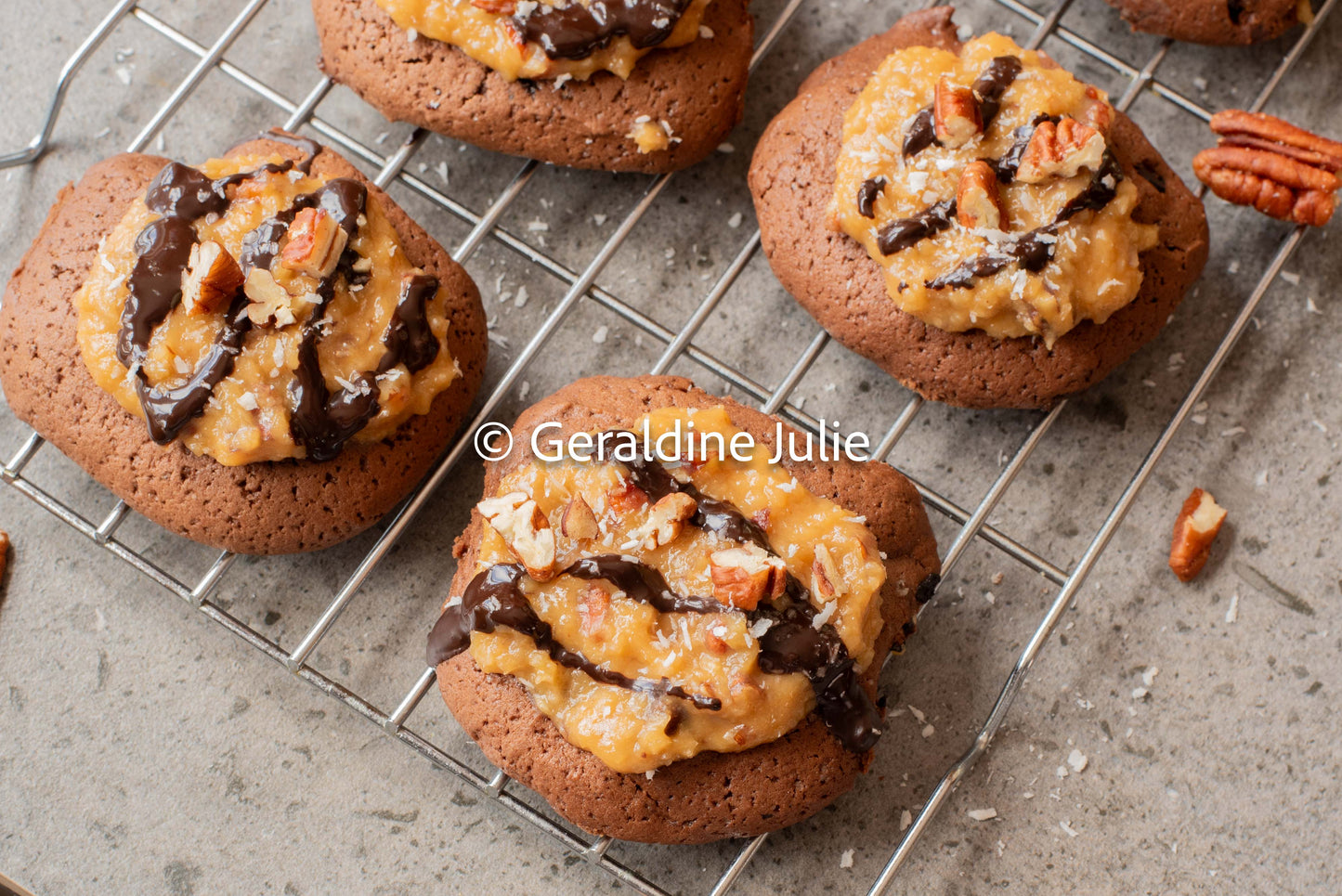 Exclusive German Chocolate Cookies