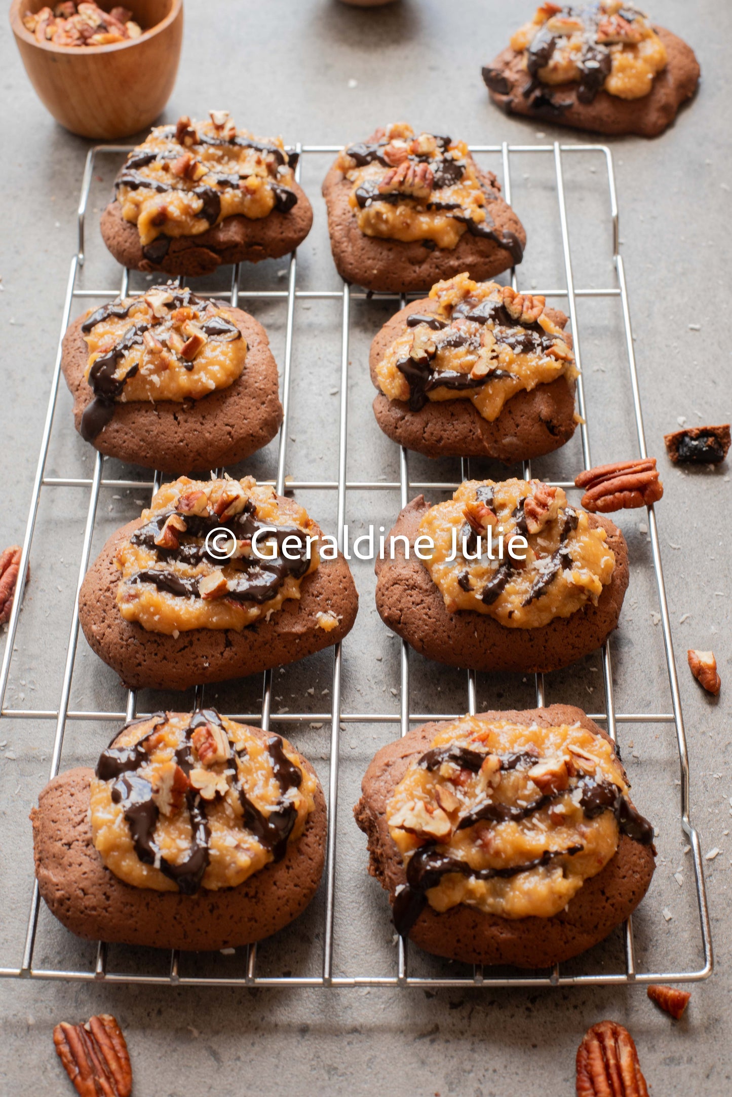 Exclusive German Chocolate Cookies