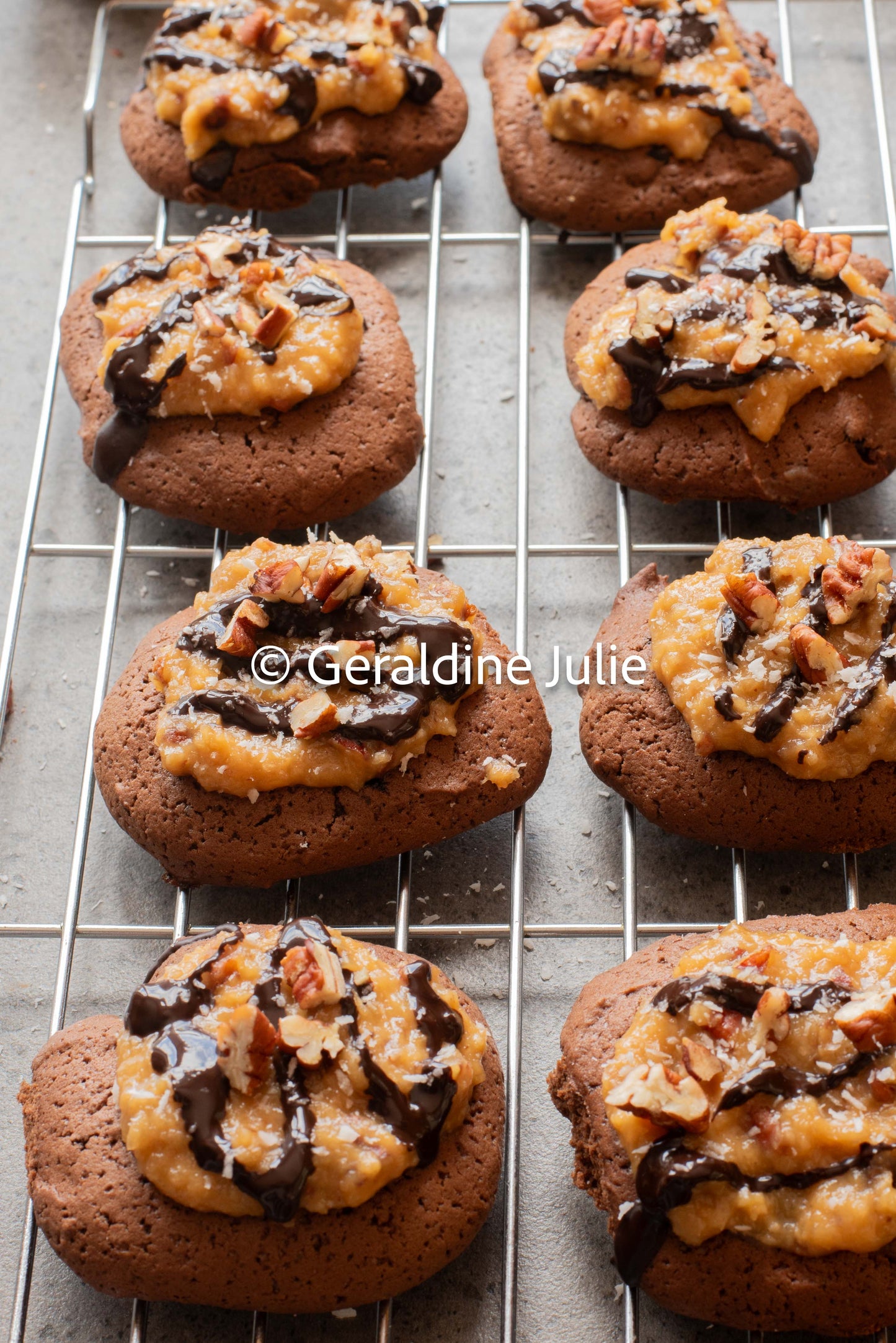 Exclusive German Chocolate Cookies