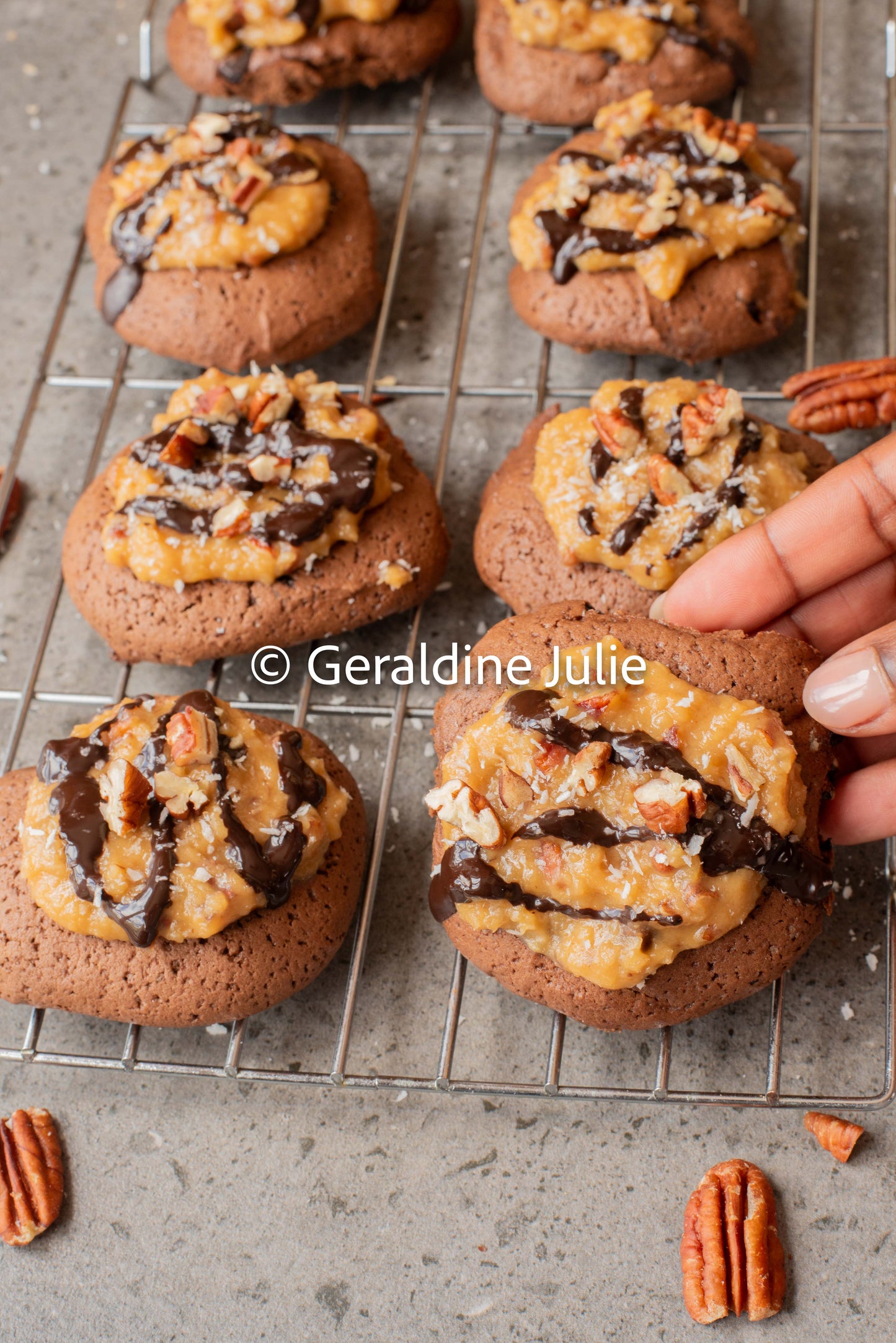 Exclusive German Chocolate Cookies