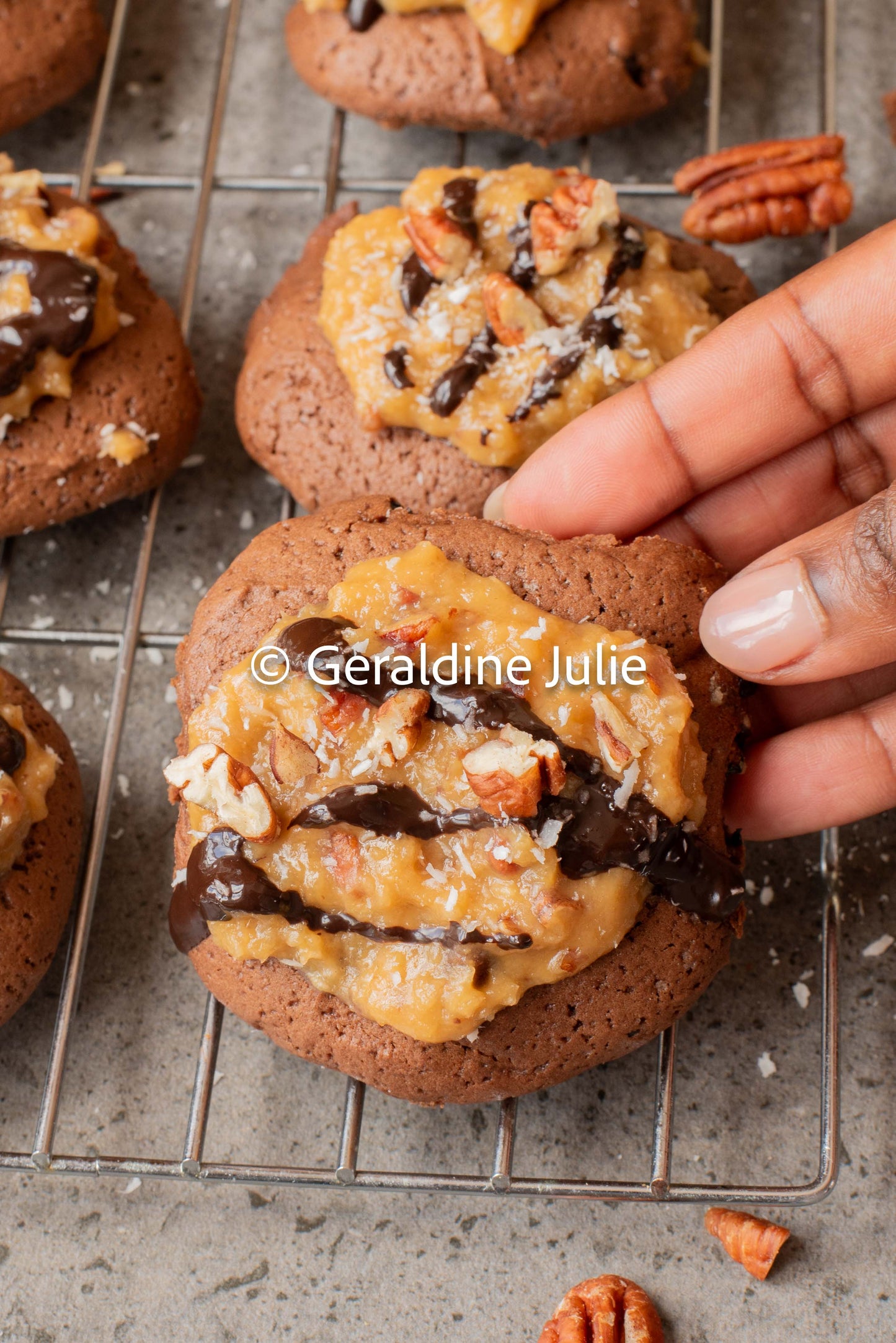 Exclusive German Chocolate Cookies