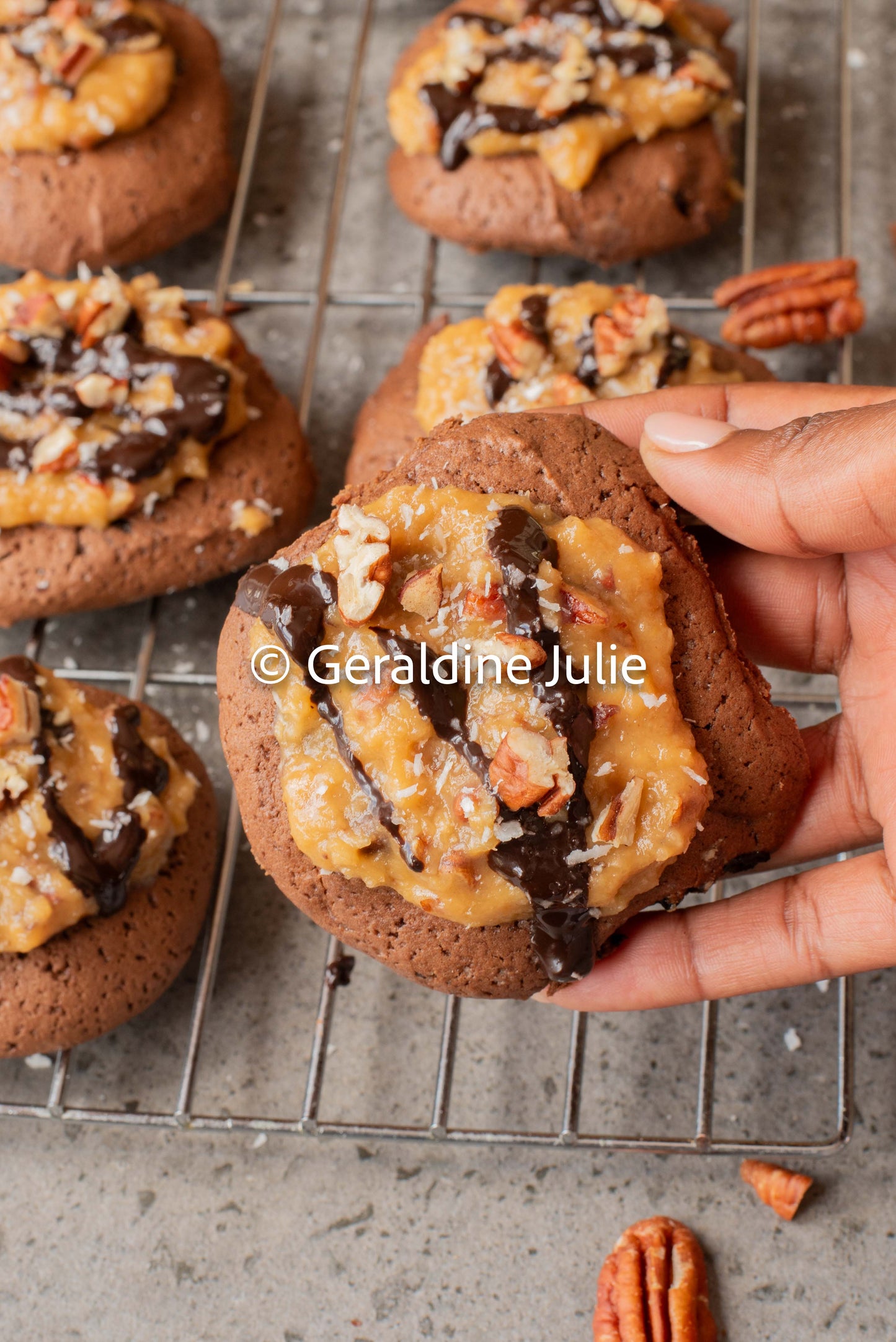 Exclusive German Chocolate Cookies