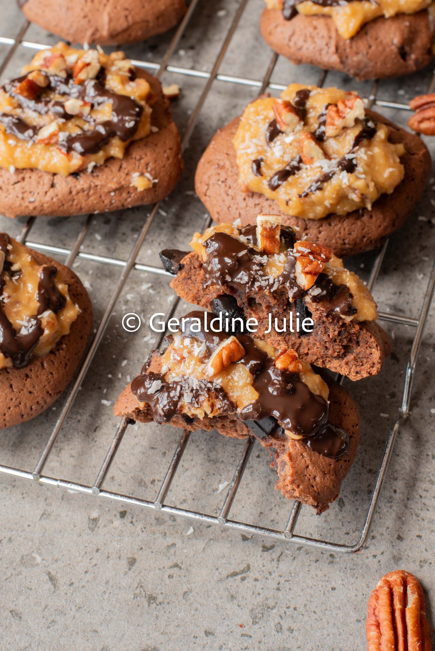 Exclusive German Chocolate Cookies