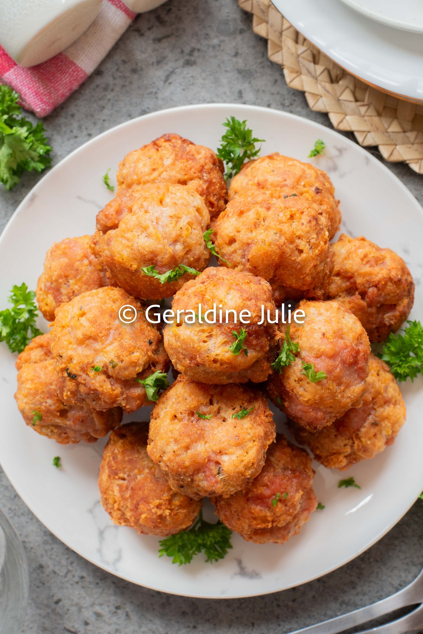 Exclusive Sausage Cheese Balls