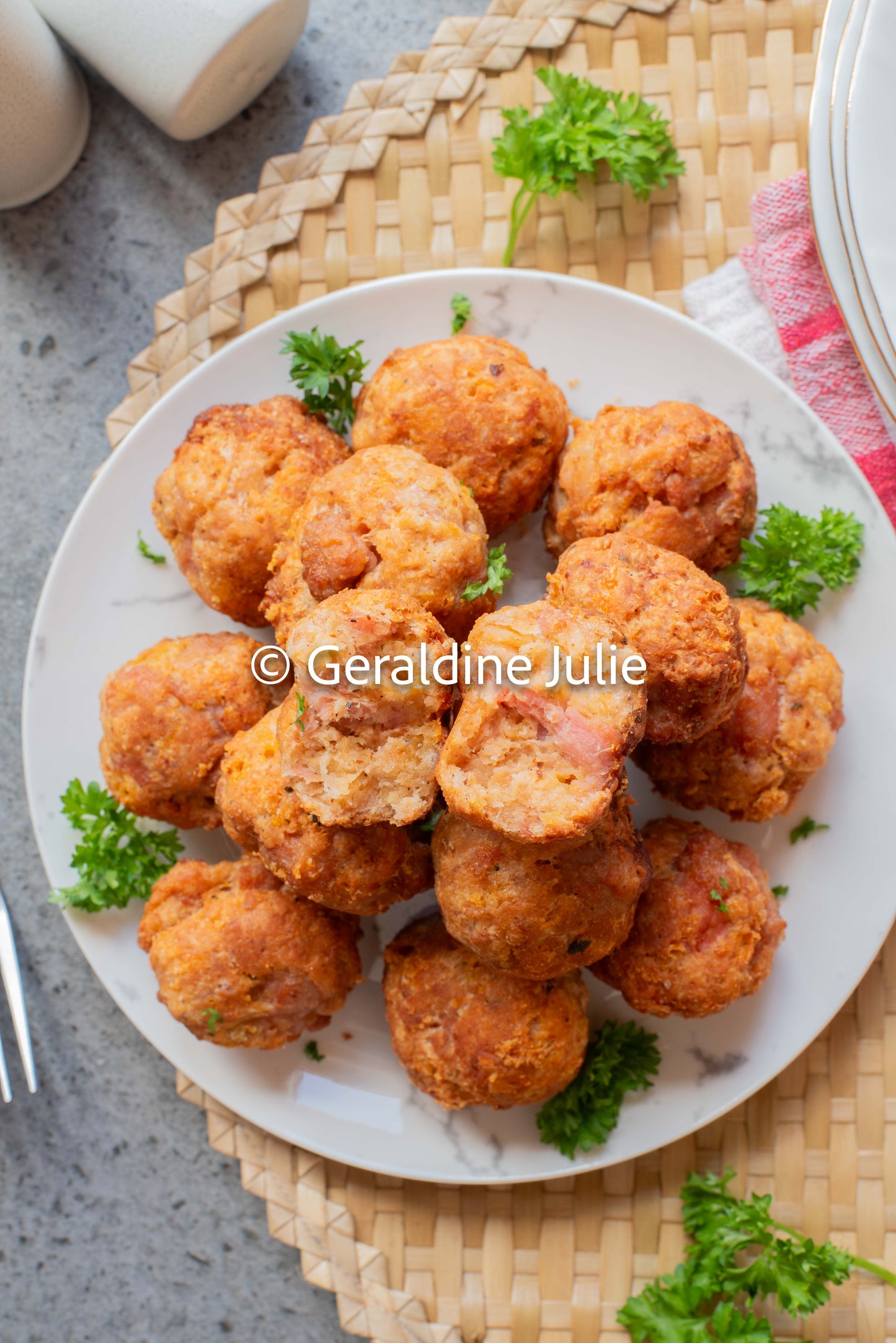 Exclusive Sausage Cheese Balls