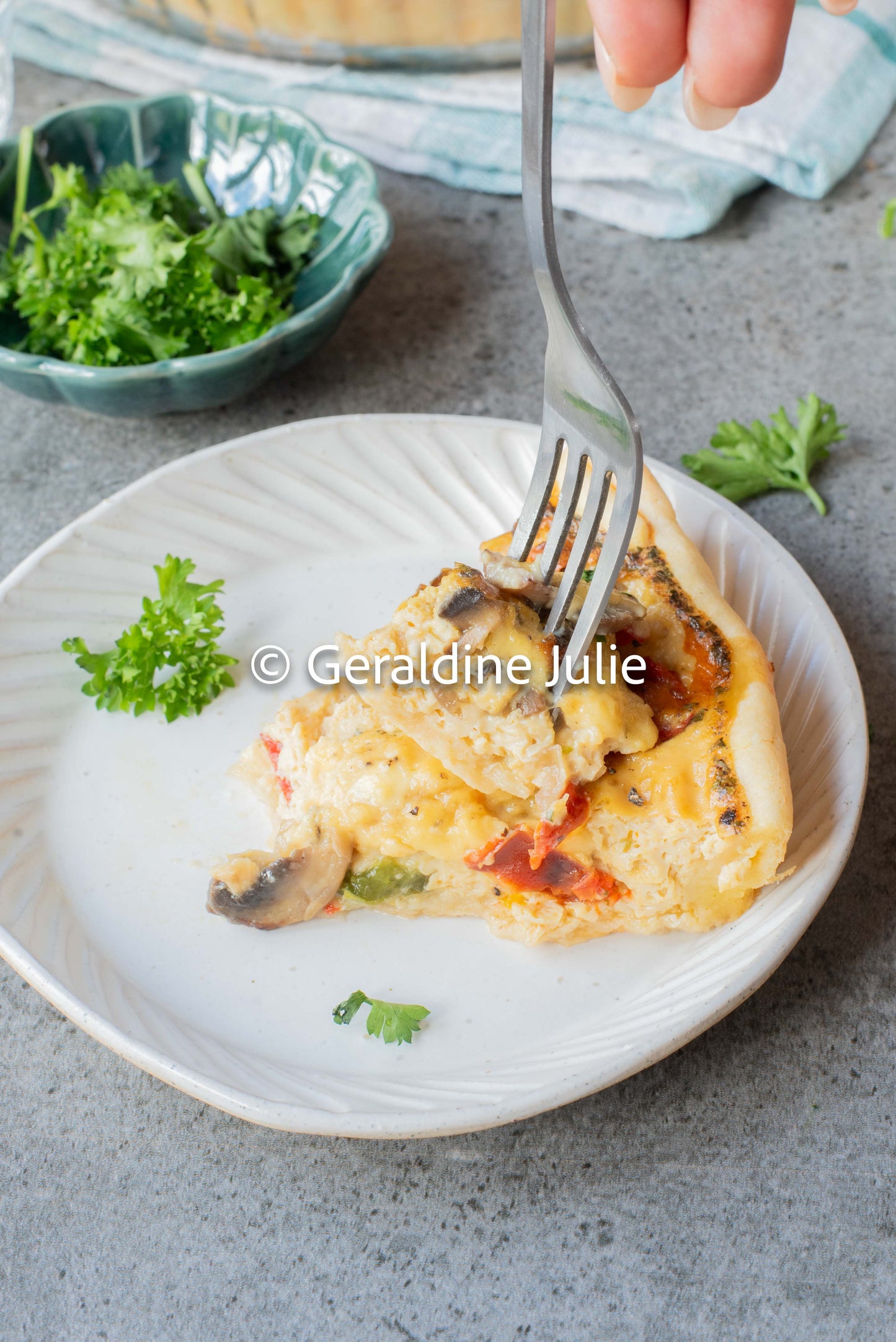 Exclusive Vegetable Quiches