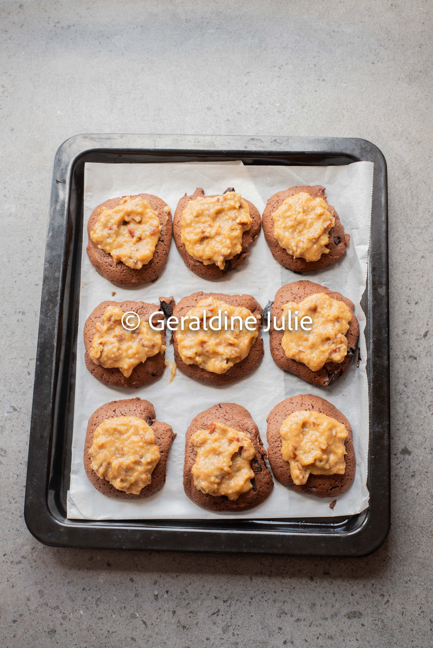 Exclusive German Chocolate Cookies