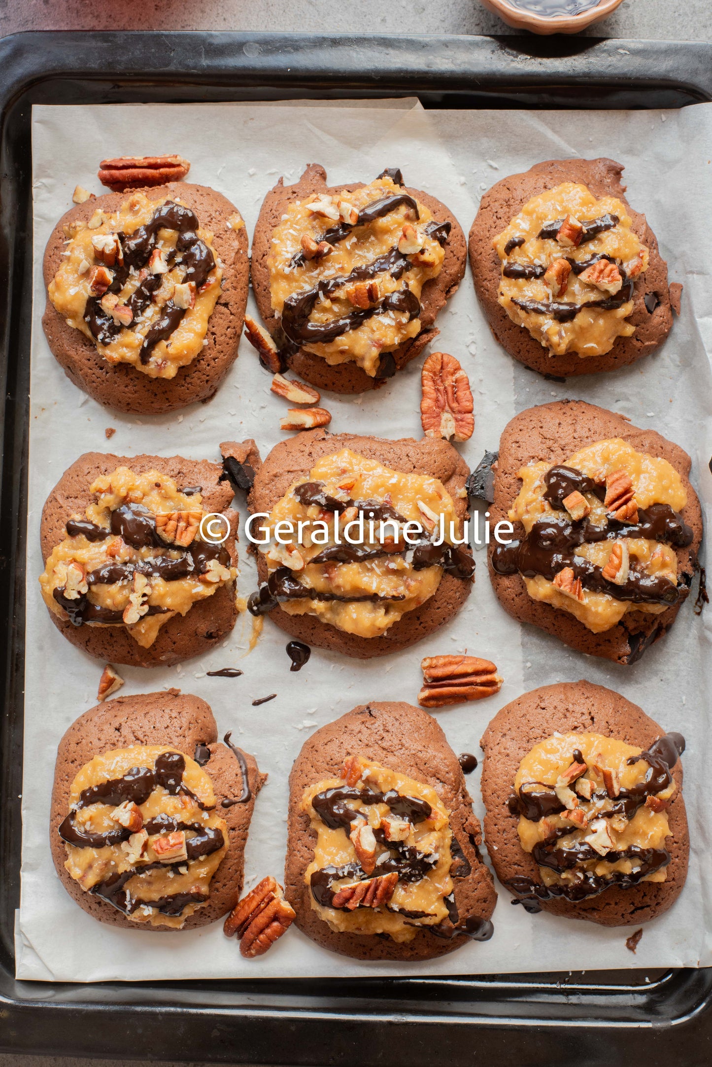 Exclusive German Chocolate Cookies