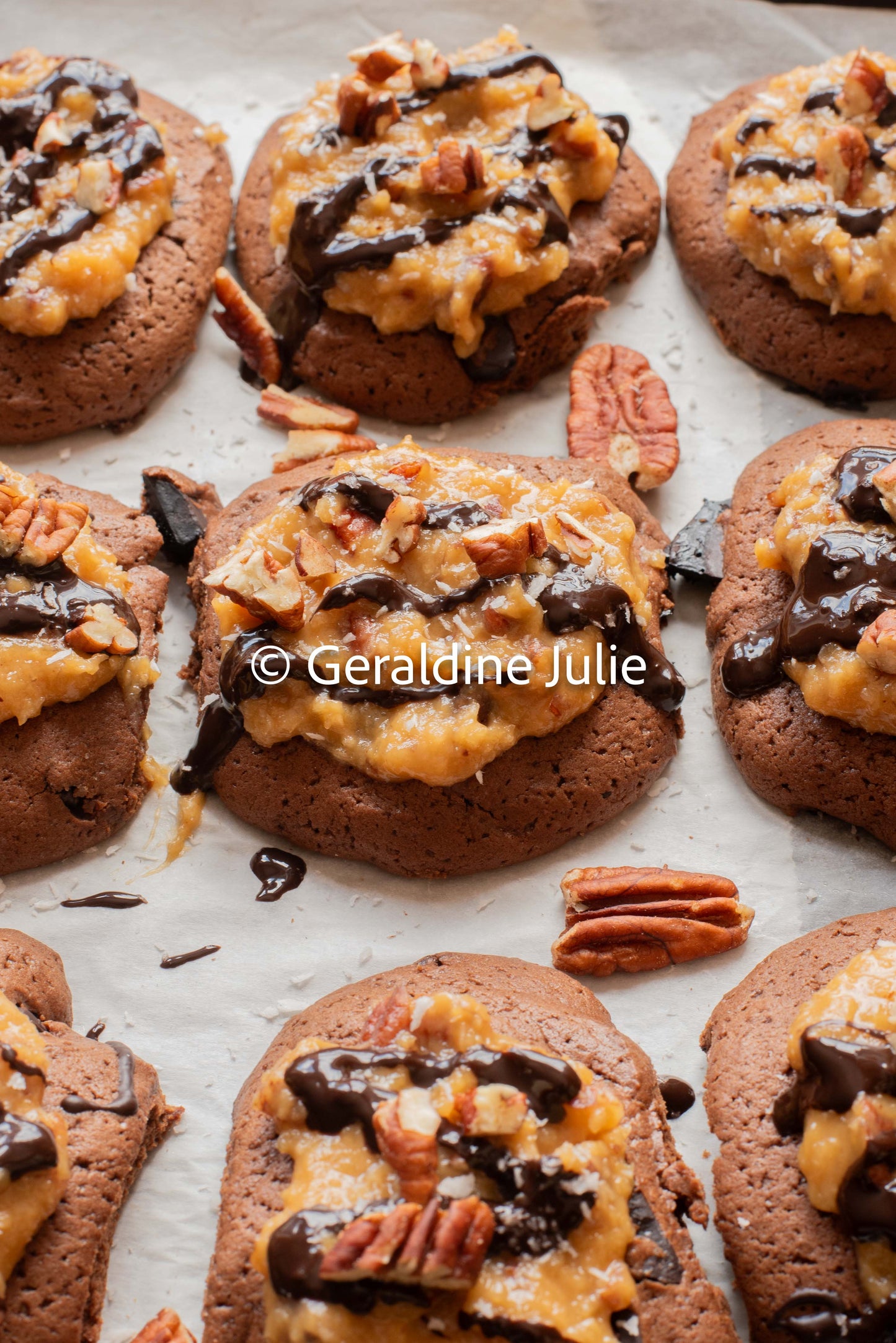 Exclusive German Chocolate Cookies