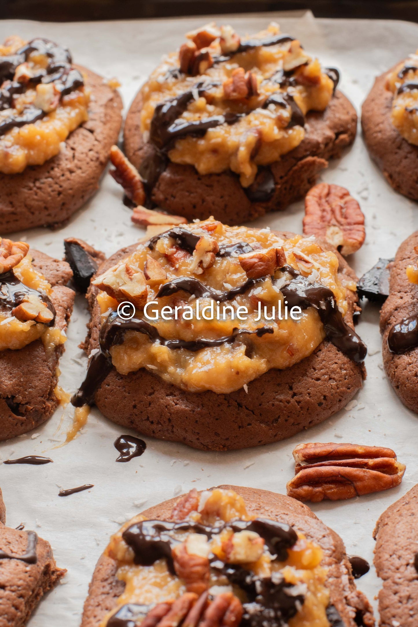 Exclusive German Chocolate Cookies