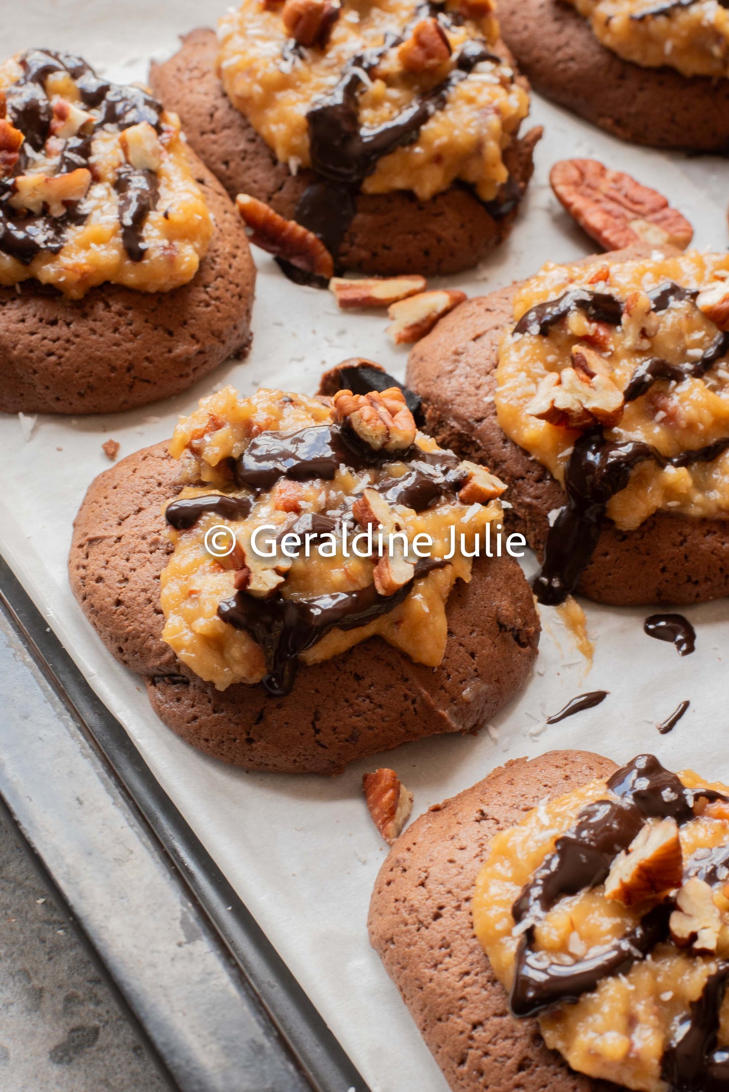 Exclusive German Chocolate Cookies