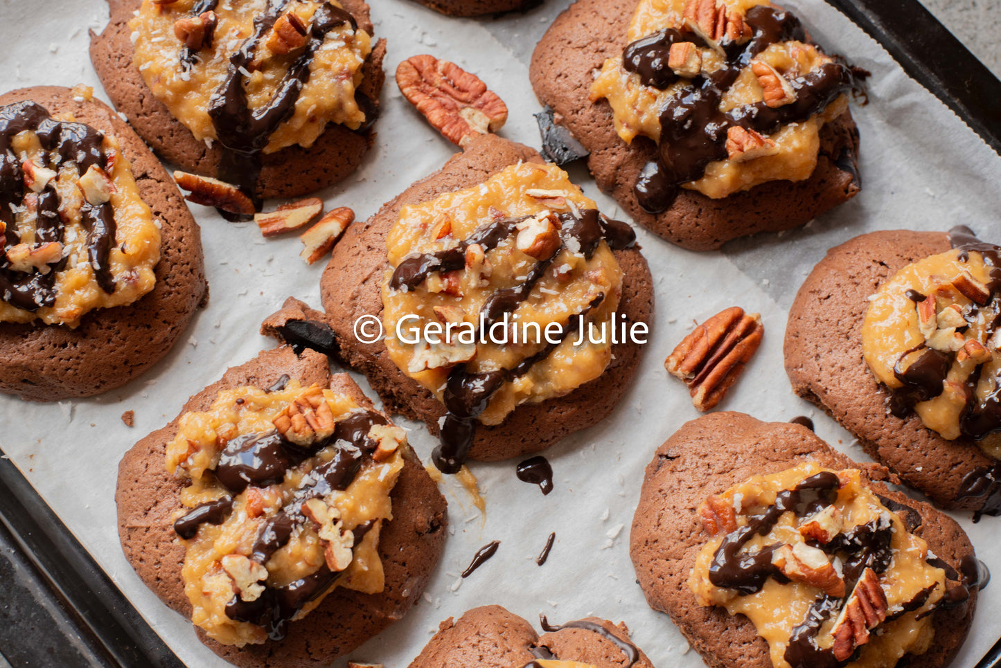 Exclusive German Chocolate Cookies