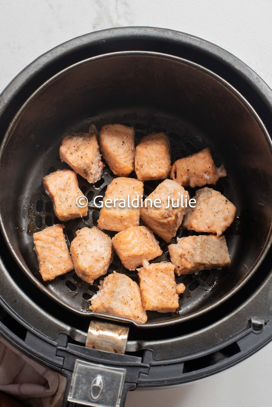 Exclusive Air Fryer Bang Bang Salmon Bites