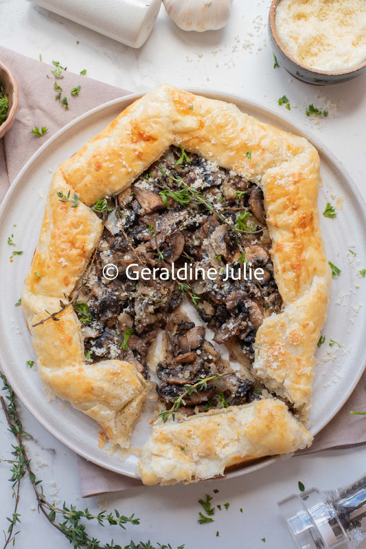 Exclusive Easy Mushroom Galette
