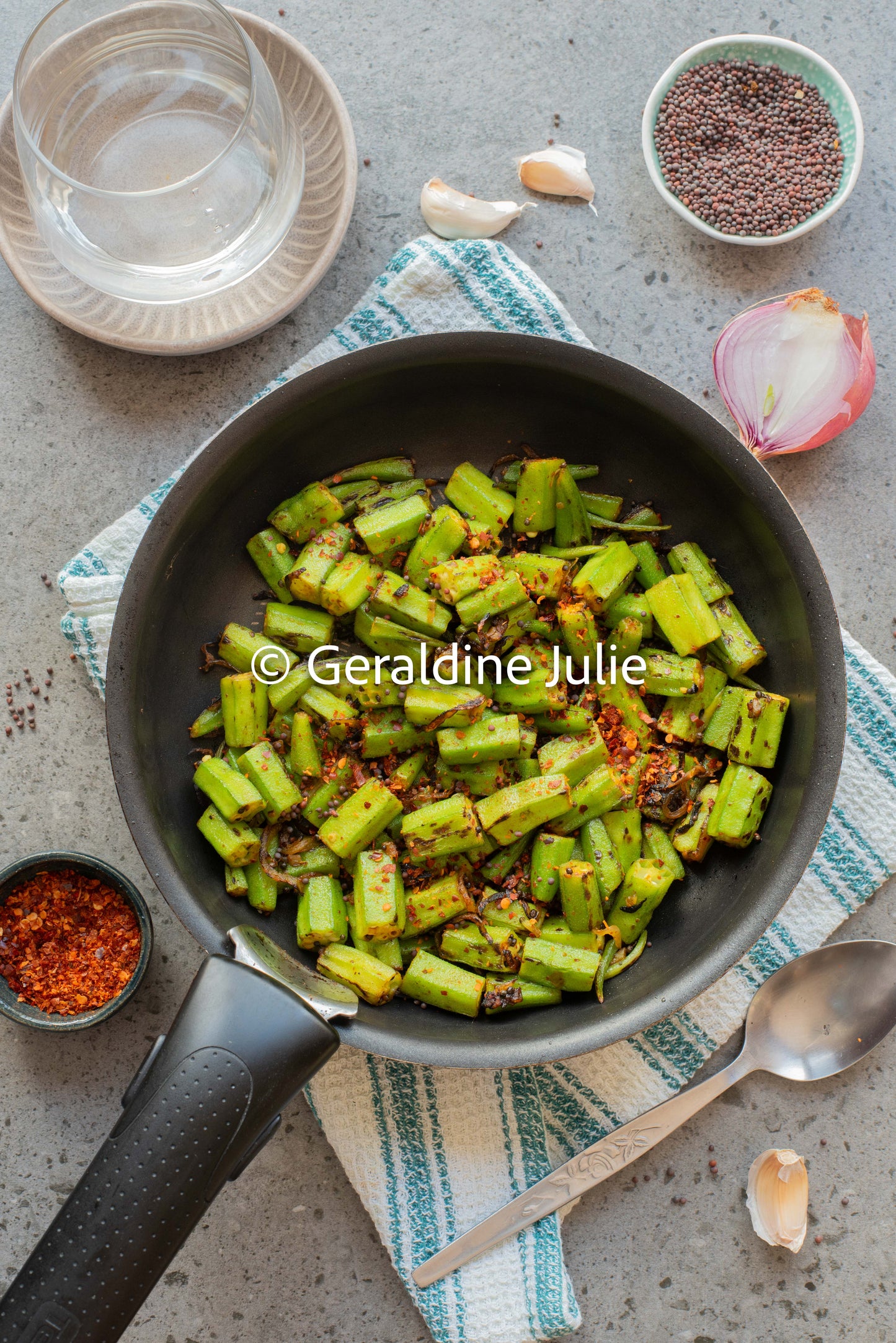 Exclusive Okra Stir Fry