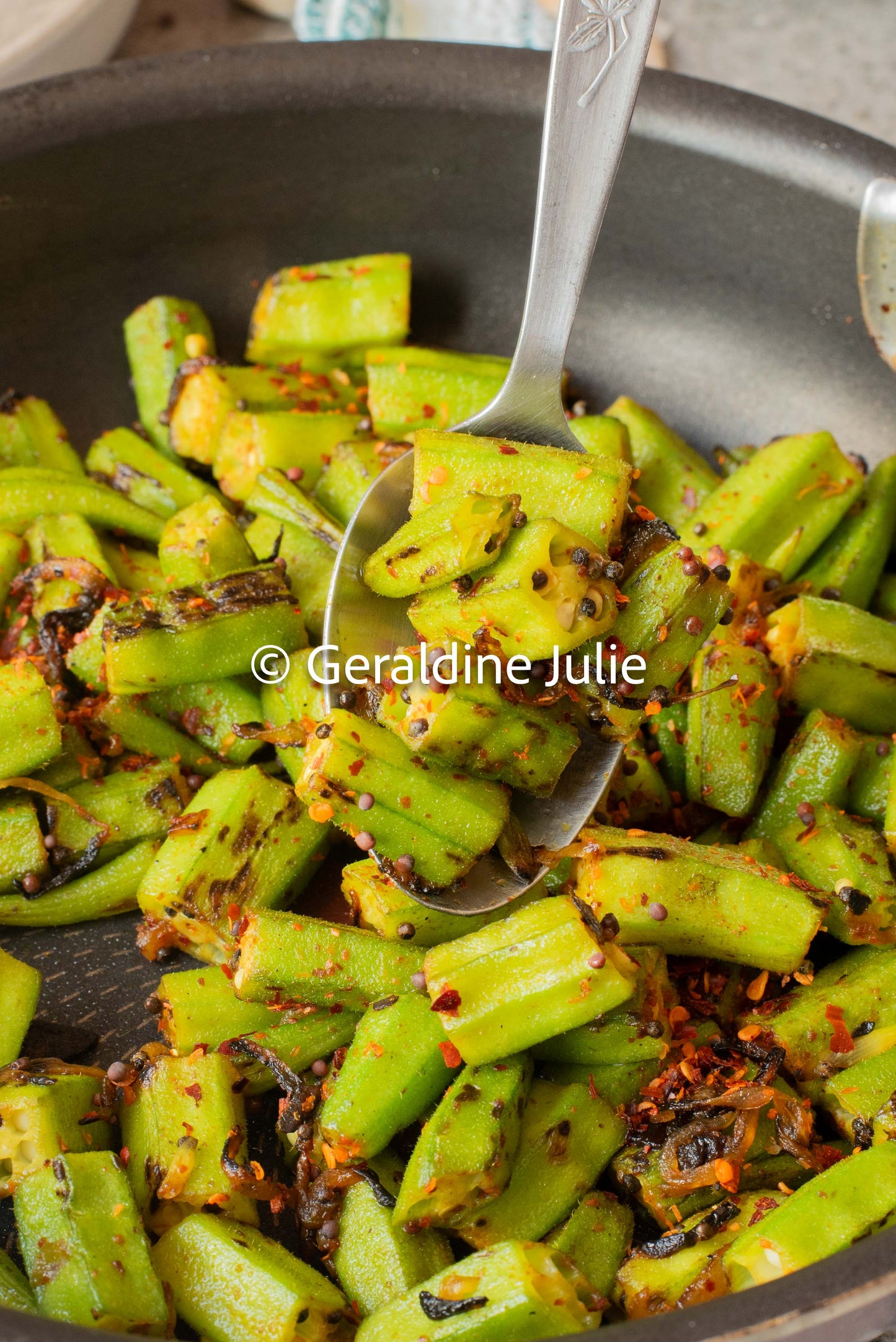 Exclusive Okra Stir Fry