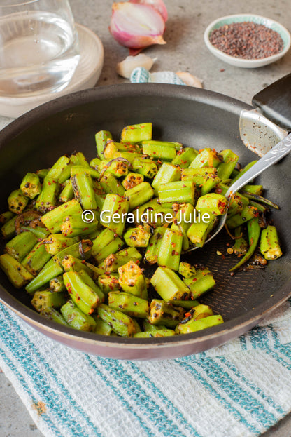 Exclusive Okra Stir Fry