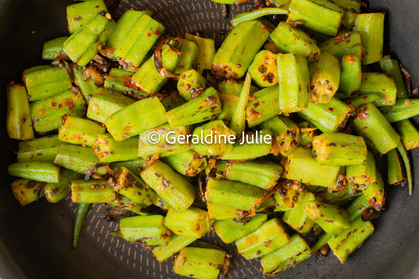 Exclusive Okra Stir Fry