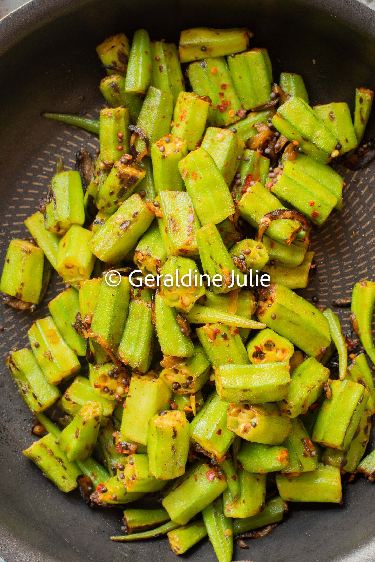 Exclusive Okra Stir Fry