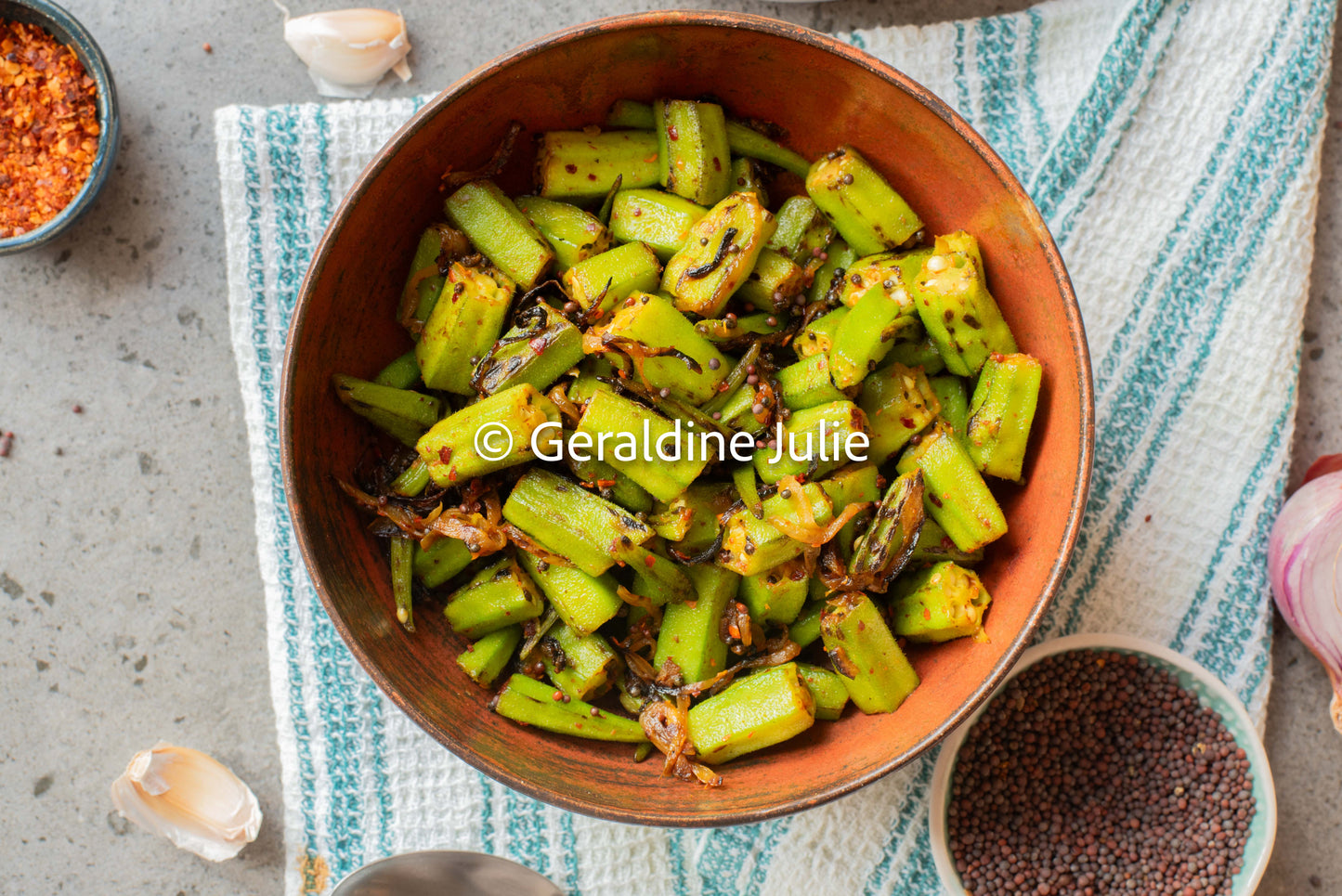 Exclusive Okra Stir Fry