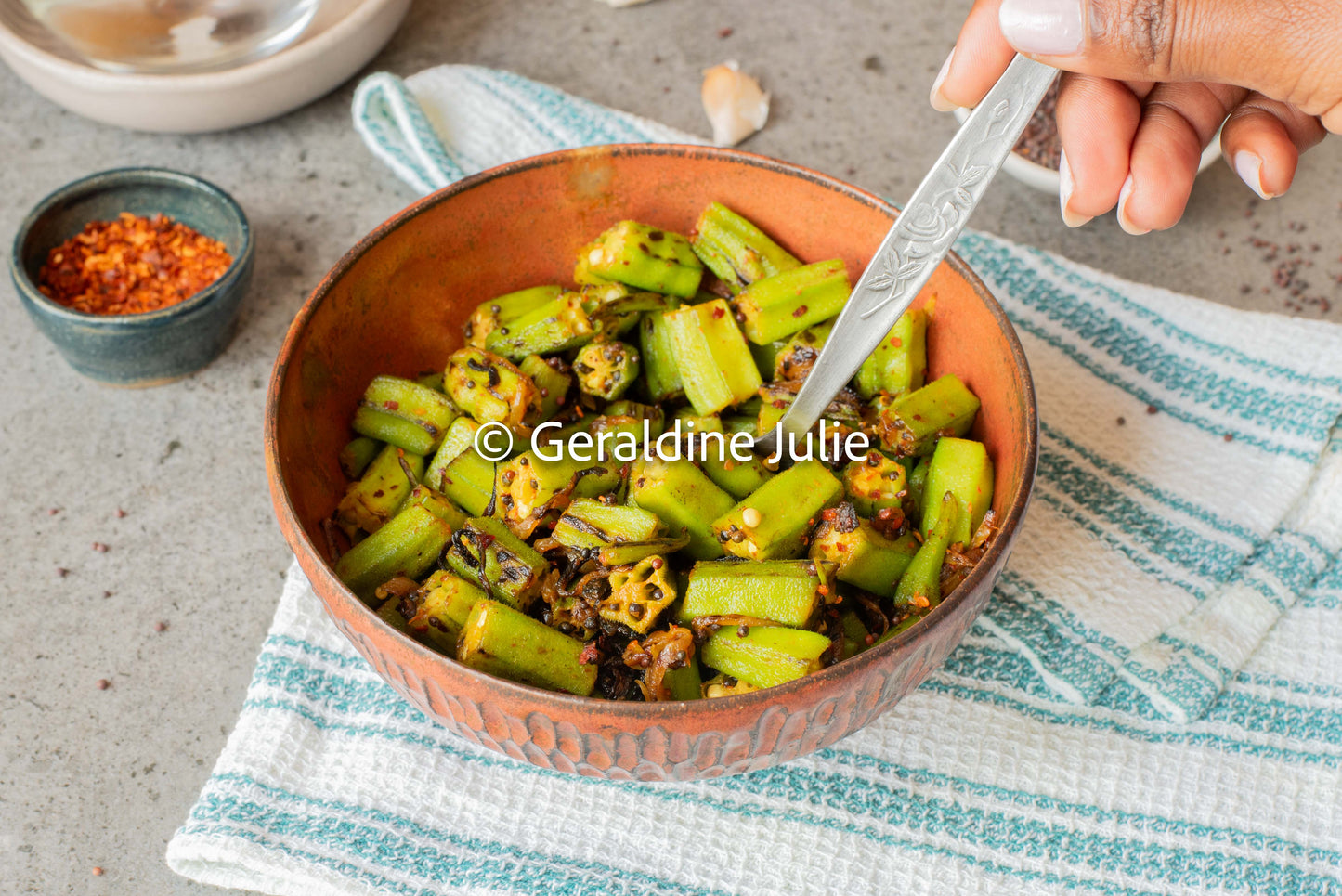 Exclusive Okra Stir Fry